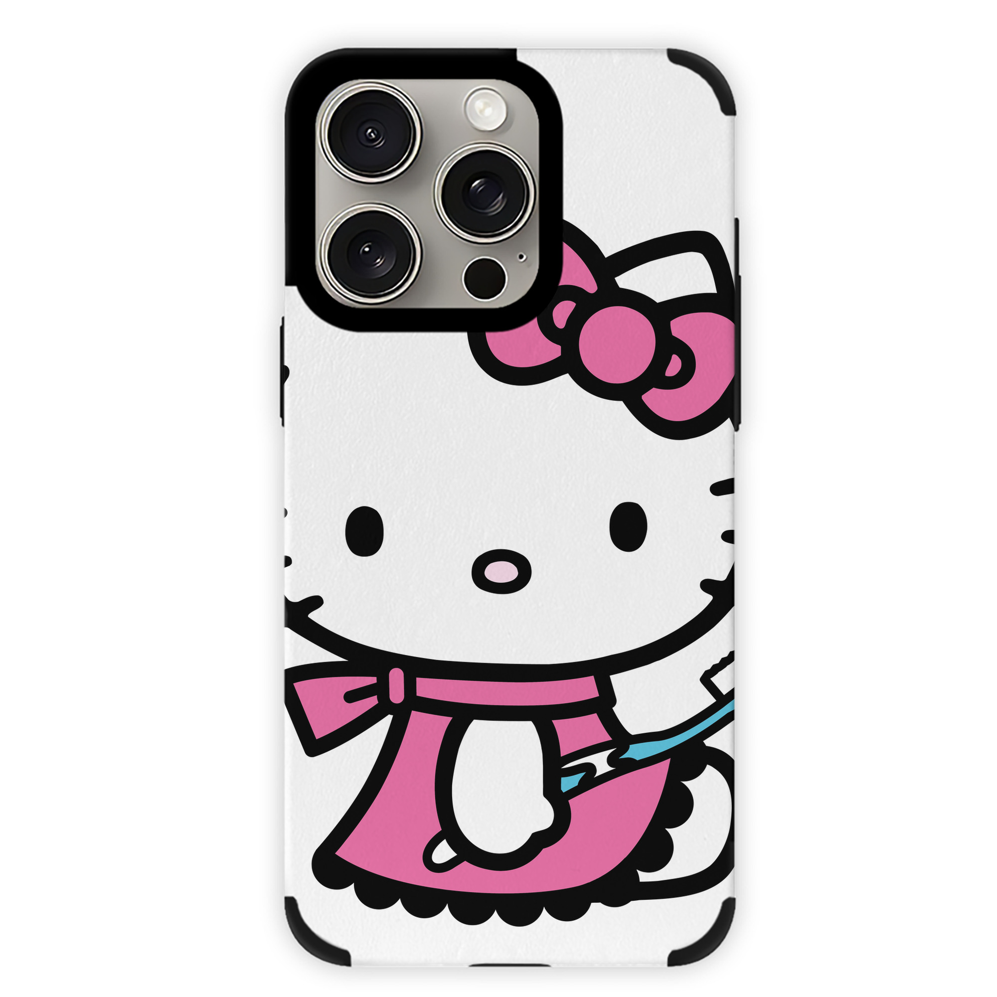 （画像用） Hello Kitty ハローキティ 【iPhone15ProMax対応】 PUレザー スマホケース 耐衝撃＆黄変防止