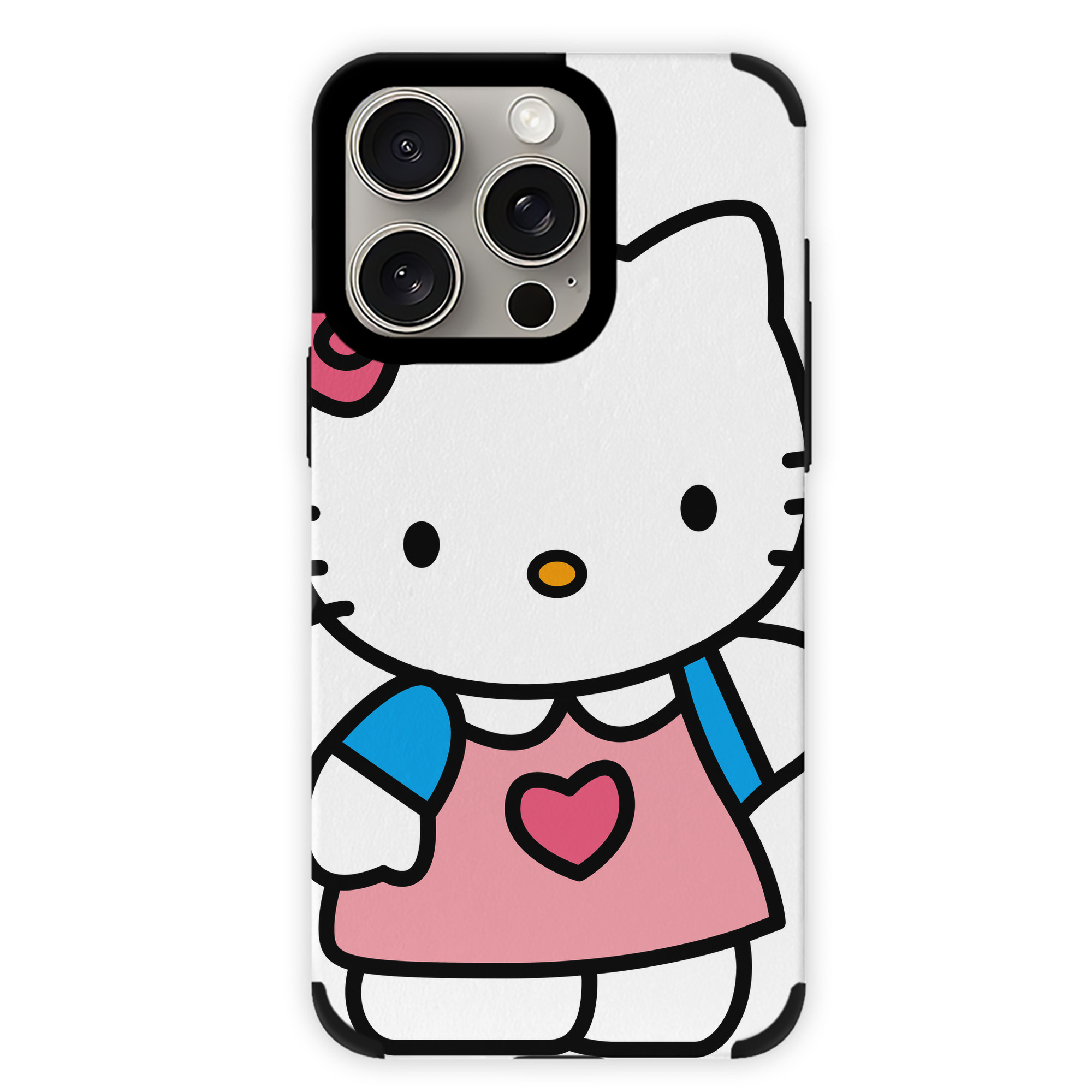 （画像用） Hello Kitty ハローキティ 【iPhone15ProMax対応】 PUレザー スマホケース 耐衝撃＆黄変防止