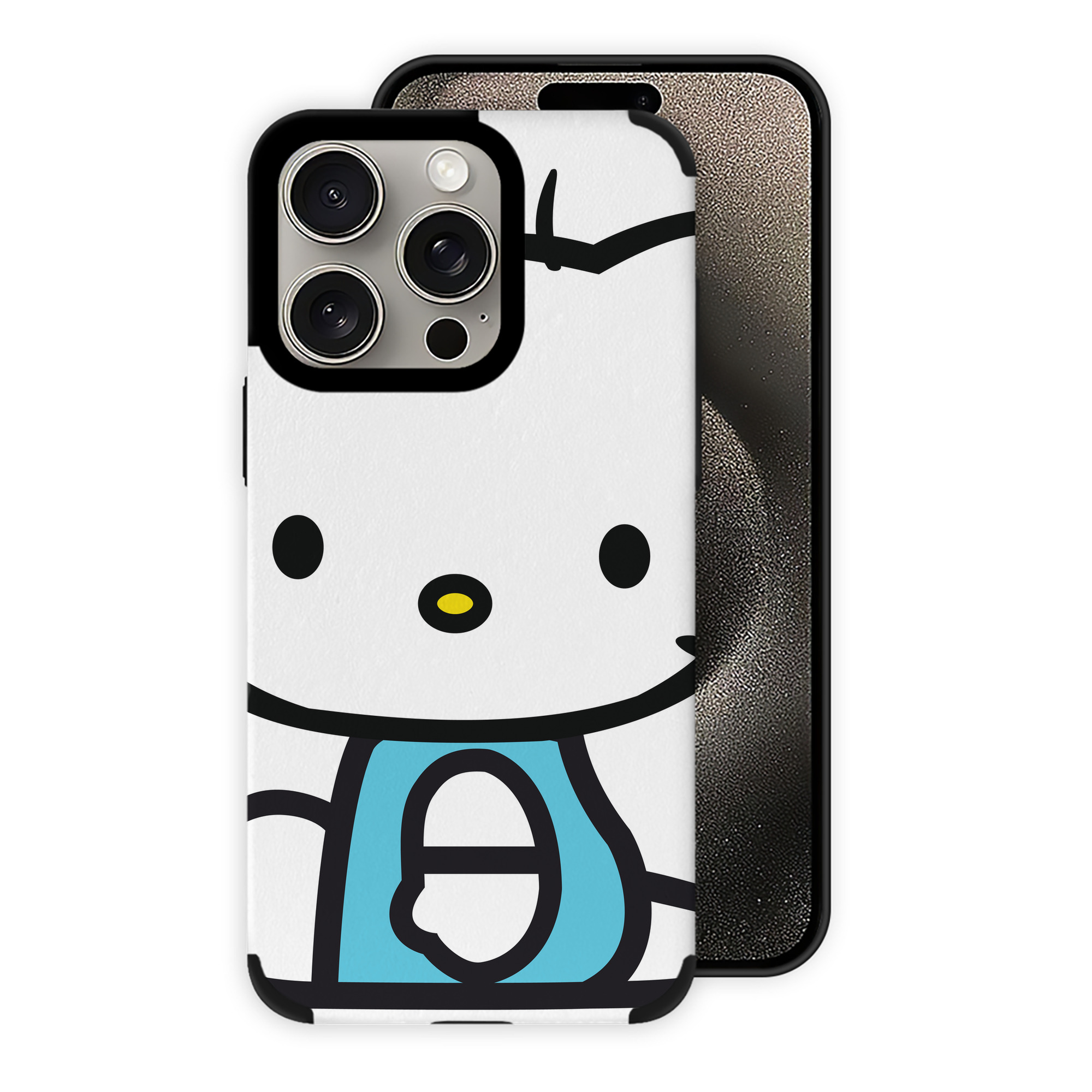 （画像用） Hello Kitty ハローキティ 【iPhone15ProMax対応】 PUレザー スマホケース 耐衝撃＆黄変防止