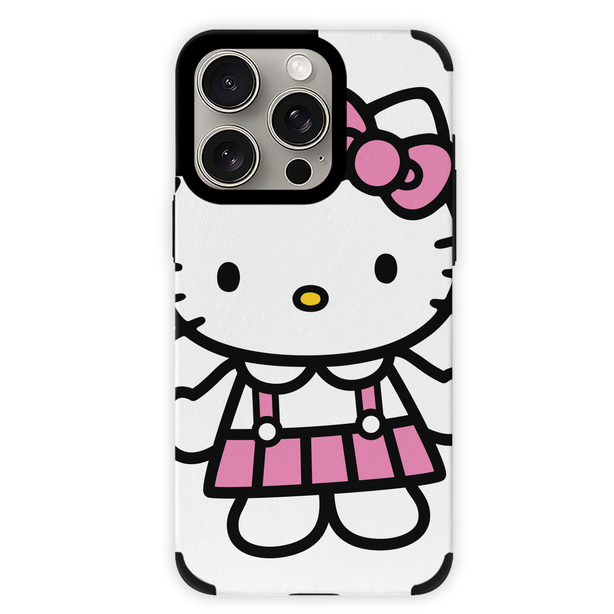 （画像用） Hello Kitty ハローキティ 【iPhone15ProMax対応】 PUレザー スマホケース 耐衝撃＆黄変防止