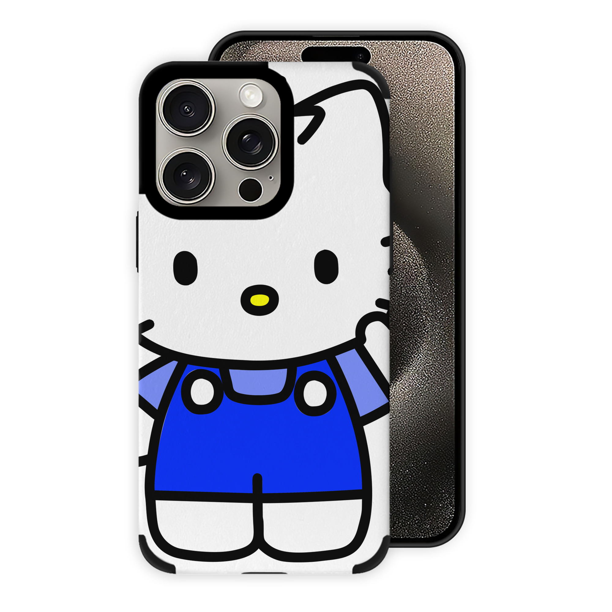 （画像用） Hello Kitty ハローキティ 【iPhone15ProMax対応】 PUレザー スマホケース 耐衝撃＆黄変防止