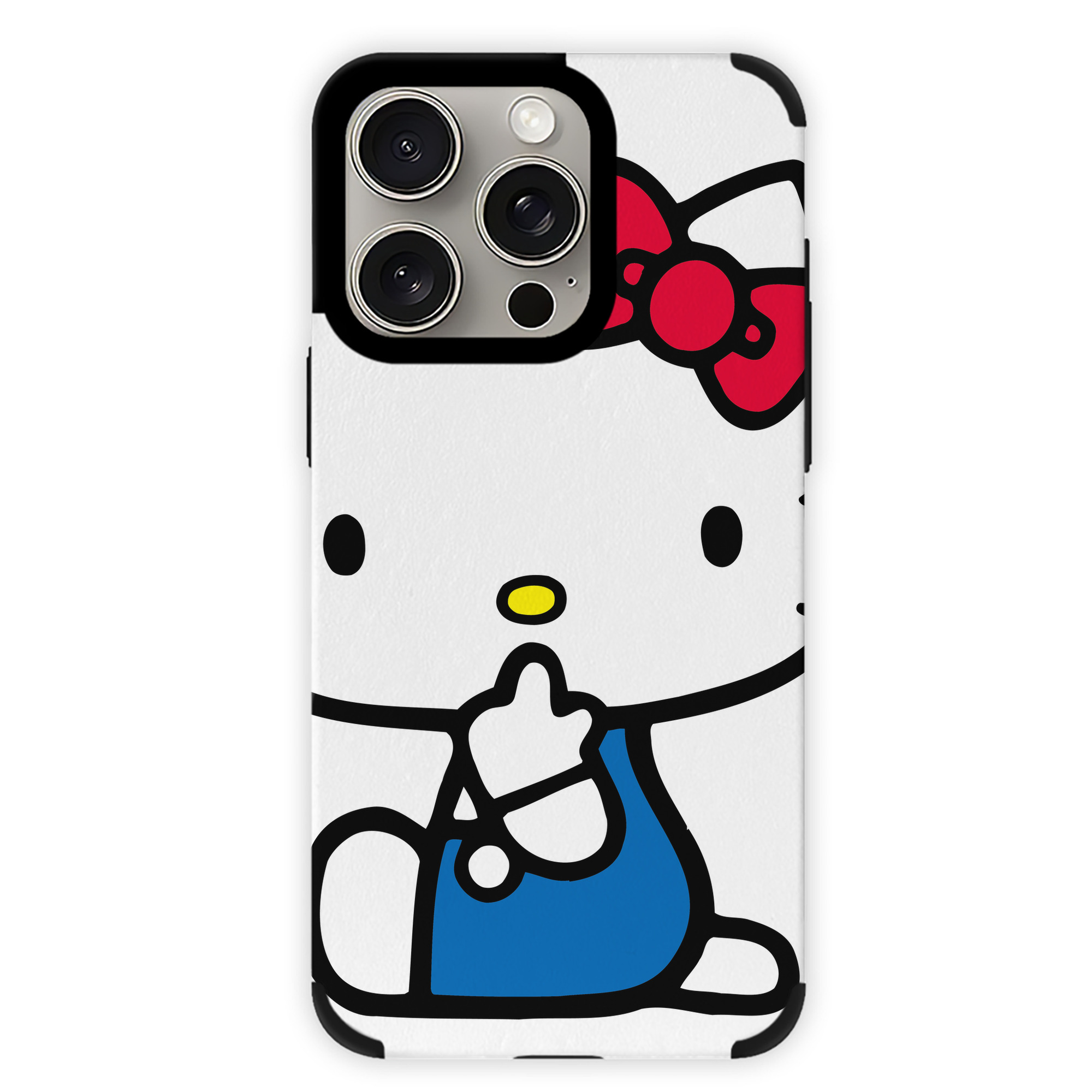 （画像用） Hello Kitty ハローキティ 【iPhone15ProMax対応】 PUレザー スマホケース 耐衝撃＆黄変防止