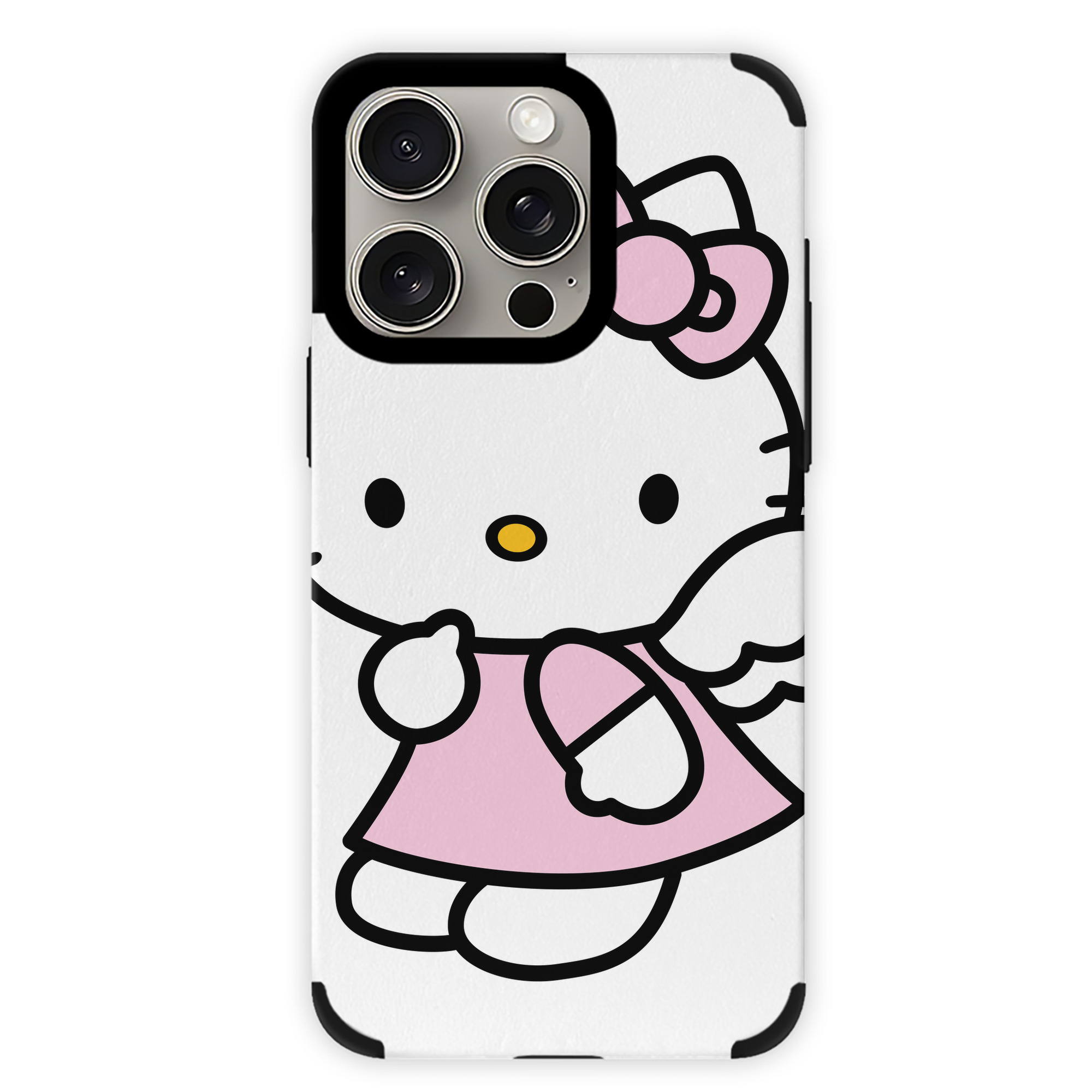 （画像用） Hello Kitty ハローキティ 【iPhone15ProMax対応】 PUレザー スマホケース 耐衝撃＆黄変防止