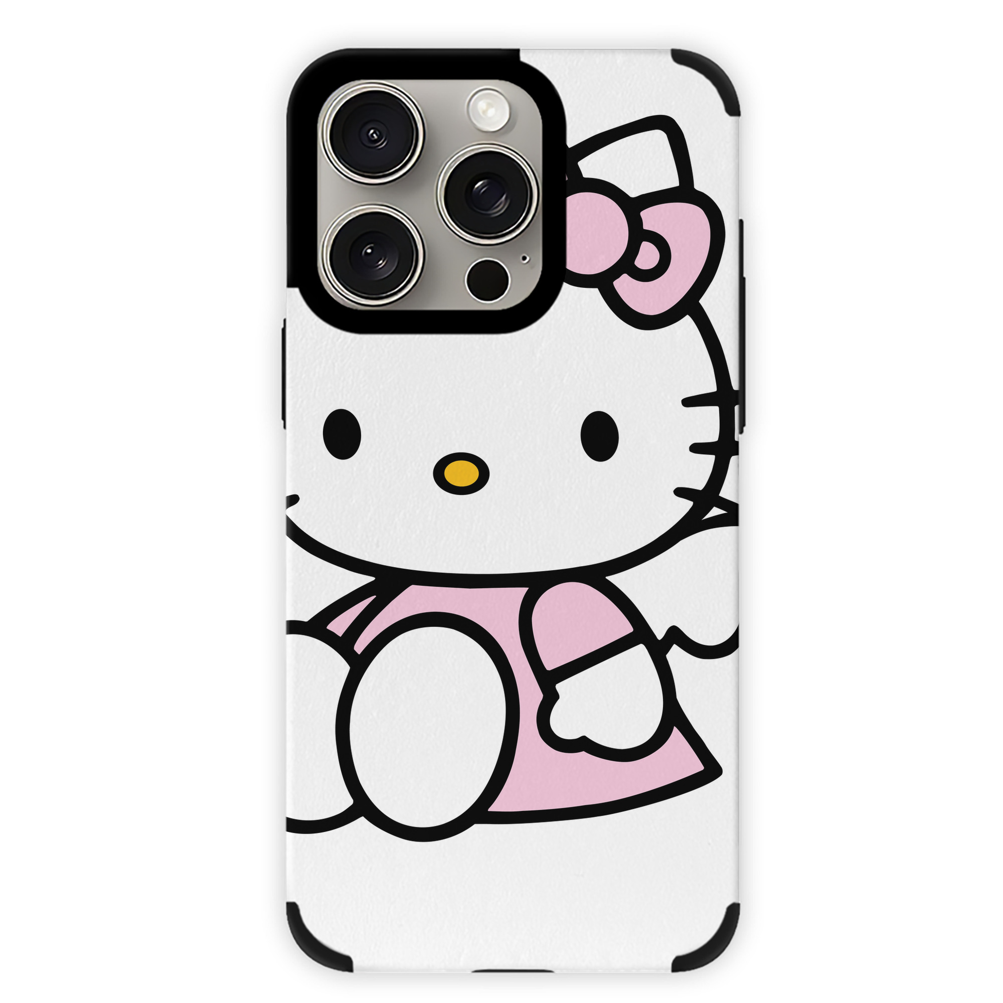 （画像用） Hello Kitty ハローキティ 【iPhone15ProMax対応】 PUレザー スマホケース 耐衝撃＆黄変防止