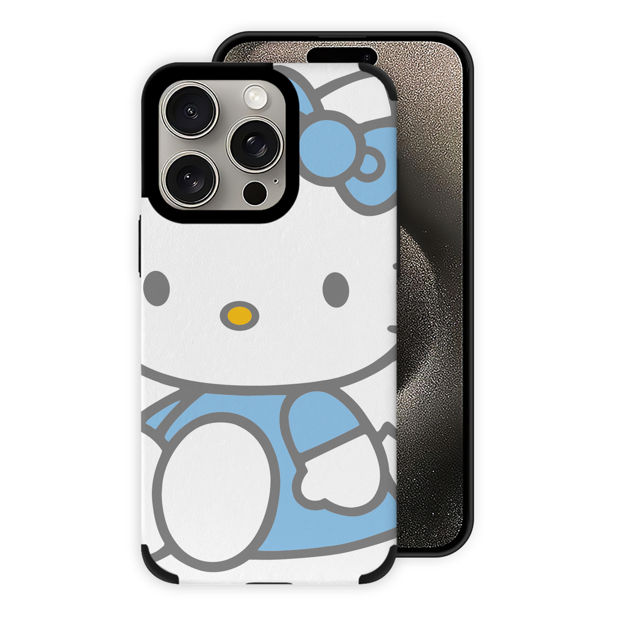 （画像用） Hello Kitty ハローキティ 【iPhone15ProMax対応】 PUレザー スマホケース 耐衝撃＆黄変防止