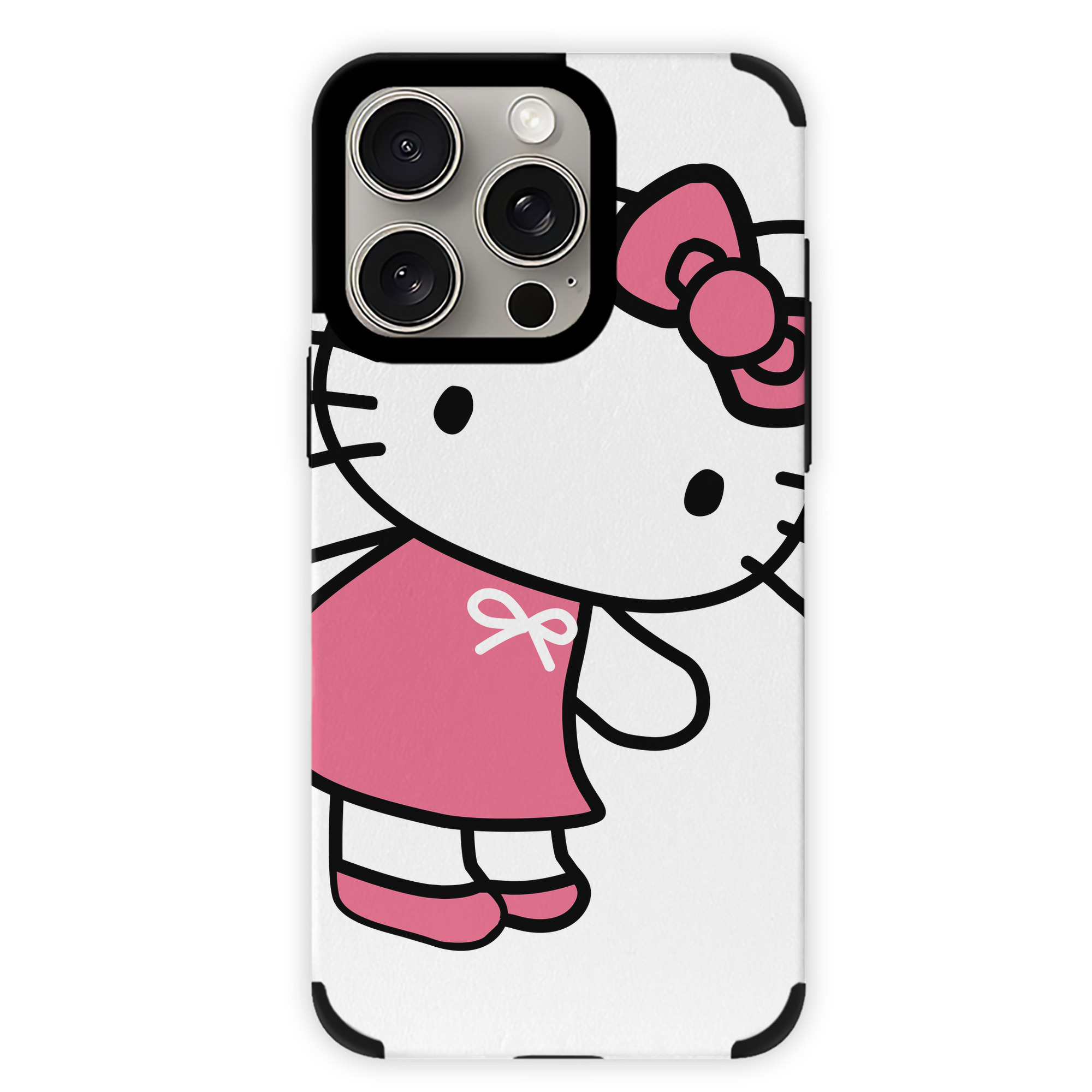 （画像用） Hello Kitty ハローキティ 【iPhone15ProMax対応】 PUレザー スマホケース 耐衝撃＆黄変防止