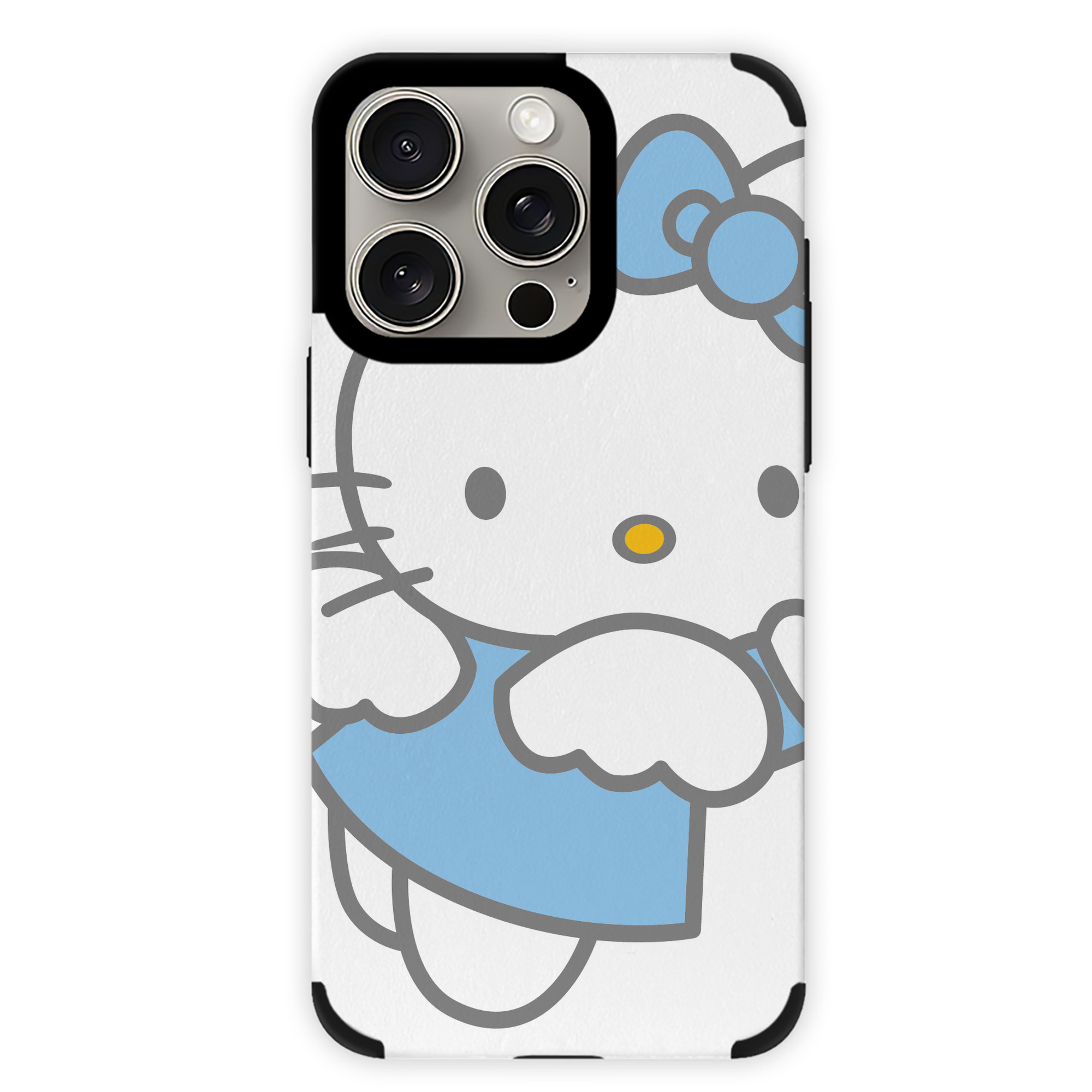 （画像用） Hello Kitty ハローキティ 【iPhone15ProMax対応】 PUレザー スマホケース 耐衝撃＆黄変防止