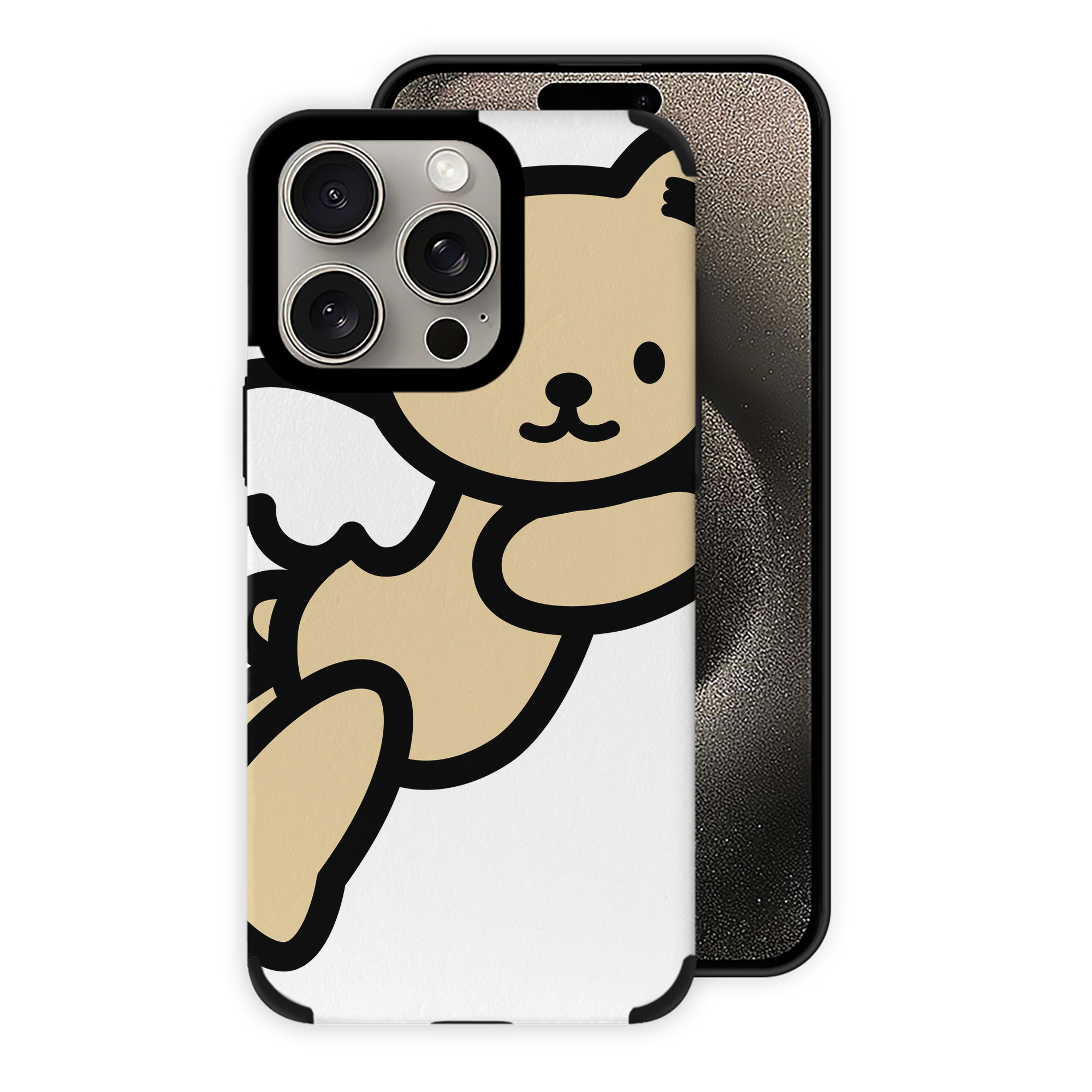 （画像用） Hello Kitty ハローキティ 【iPhone15ProMax対応】 PUレザー スマホケース 耐衝撃＆黄変防止