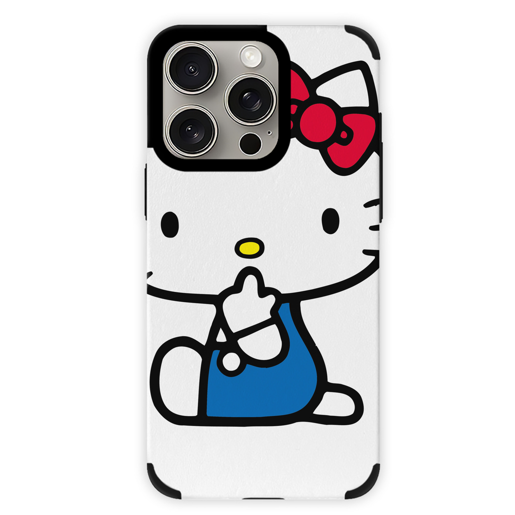 （画像用） Hello Kitty ハローキティ 【iPhone15ProMax対応】 PUレザー スマホケース 耐衝撃＆黄変防止