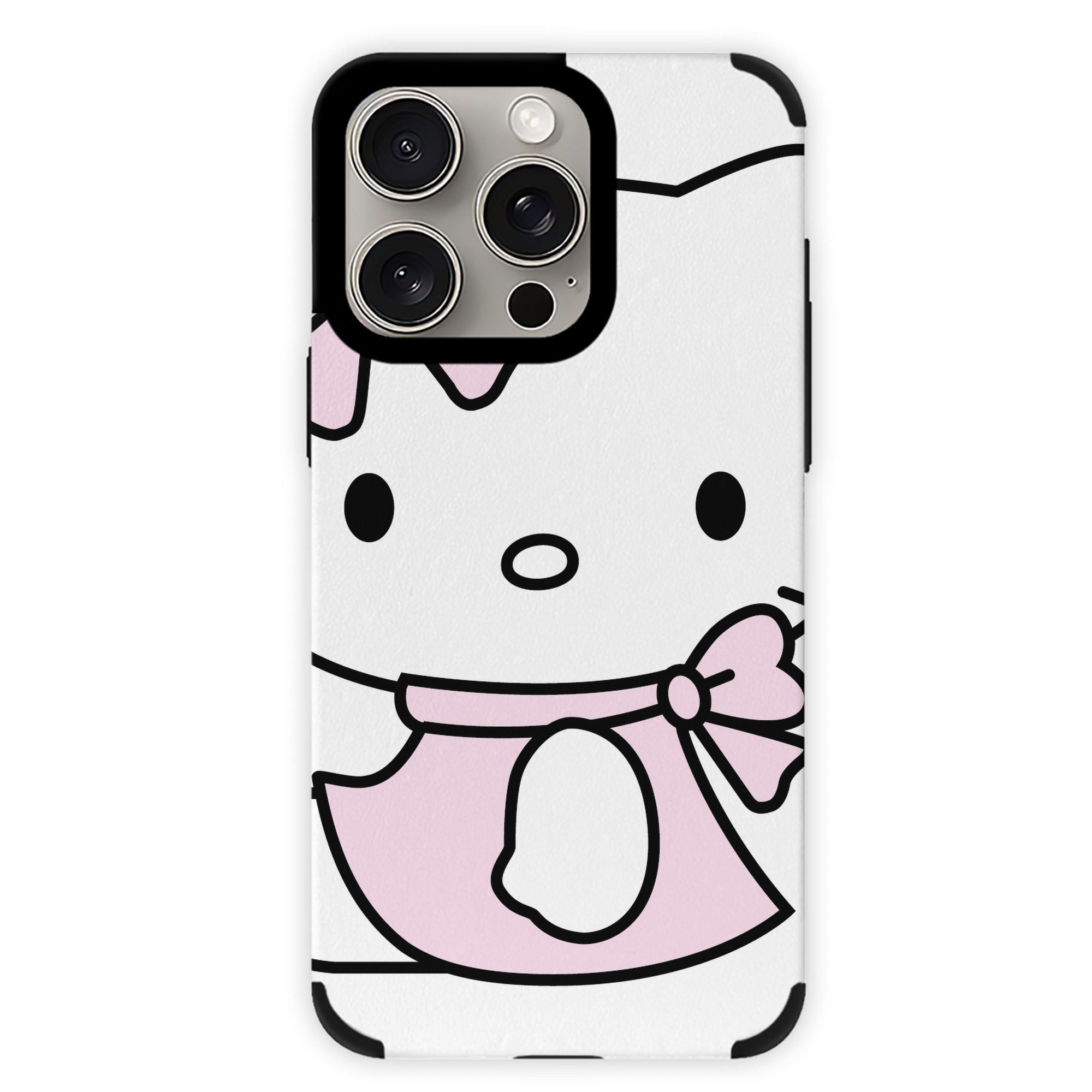 （画像用） Hello Kitty ハローキティ 【iPhone15ProMax対応】 PUレザー スマホケース 耐衝撃＆黄変防止