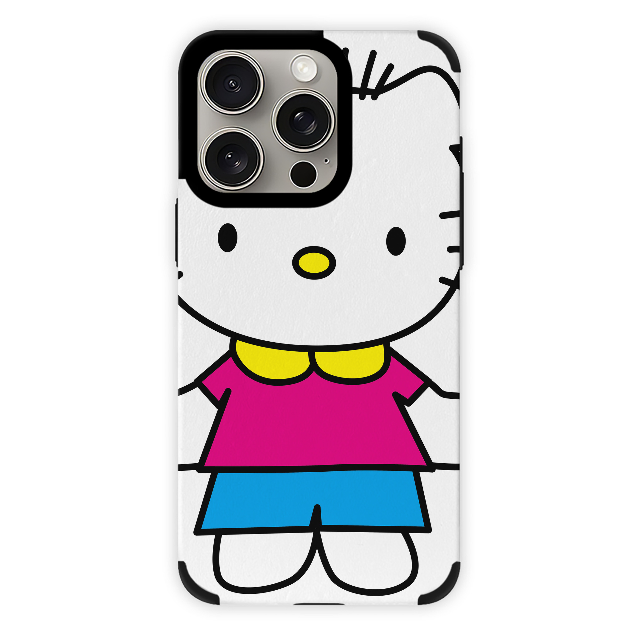 （画像用） Hello Kitty ハローキティ 【iPhone15ProMax対応】 PUレザー スマホケース 耐衝撃＆黄変防止