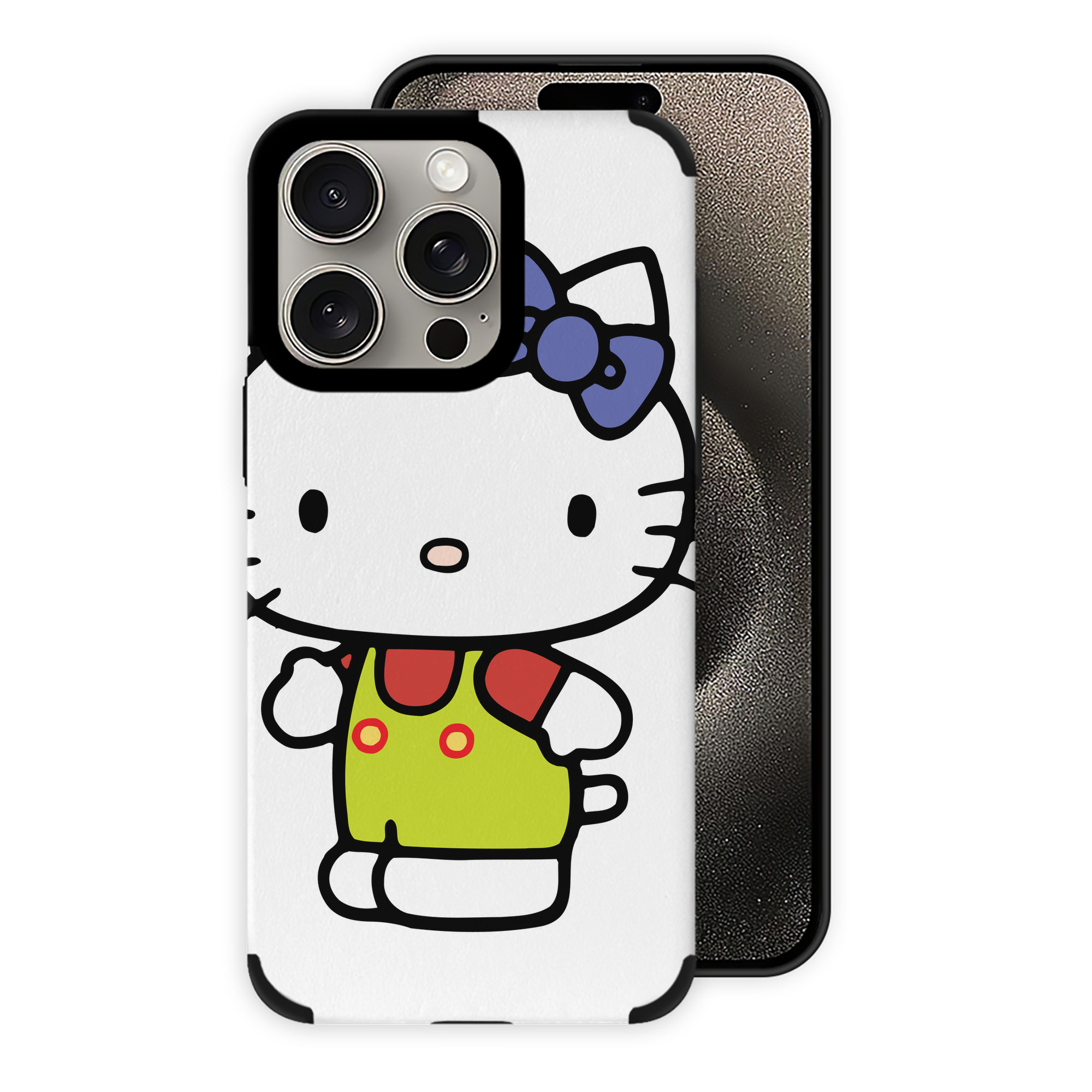（画像用） Hello Kitty ハローキティ 【iPhone15ProMax対応】 PUレザー スマホケース 耐衝撃＆黄変防止