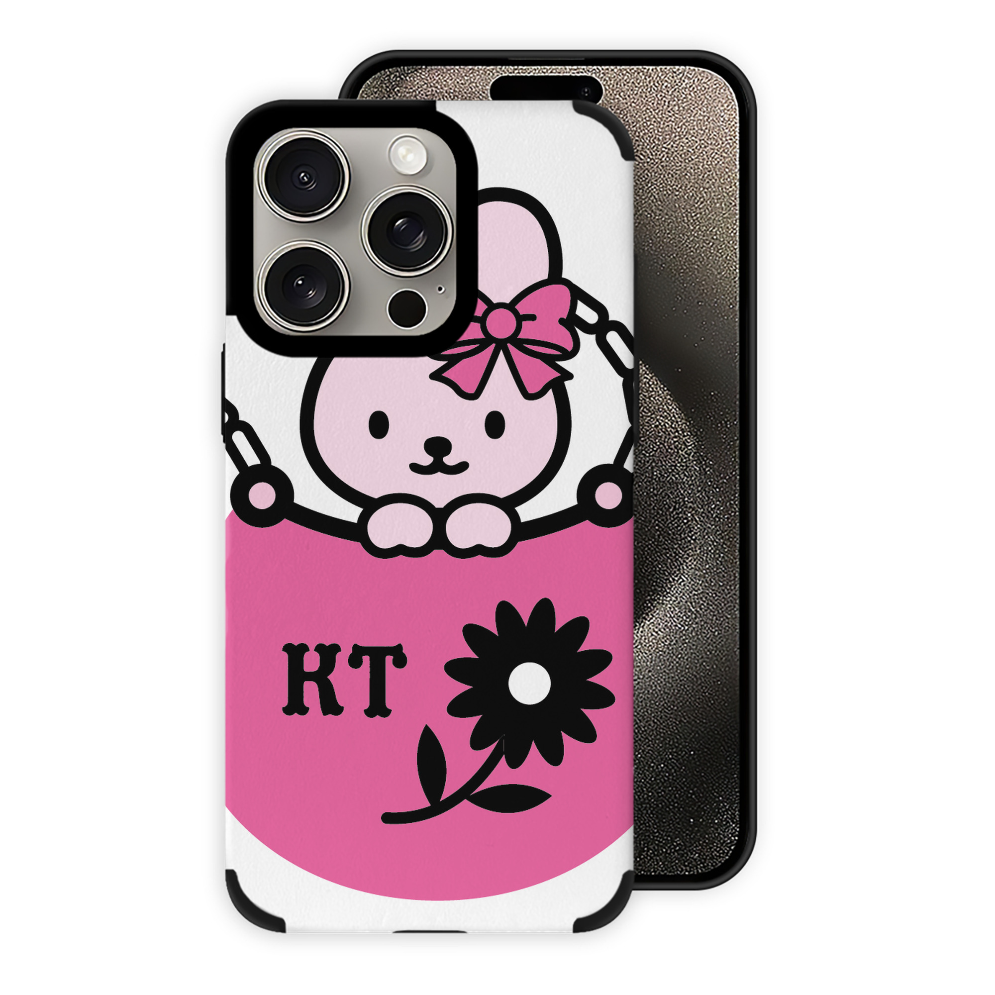 （画像用） Hello Kitty ハローキティ 【iPhone15ProMax対応】 PUレザー スマホケース 耐衝撃＆黄変防止