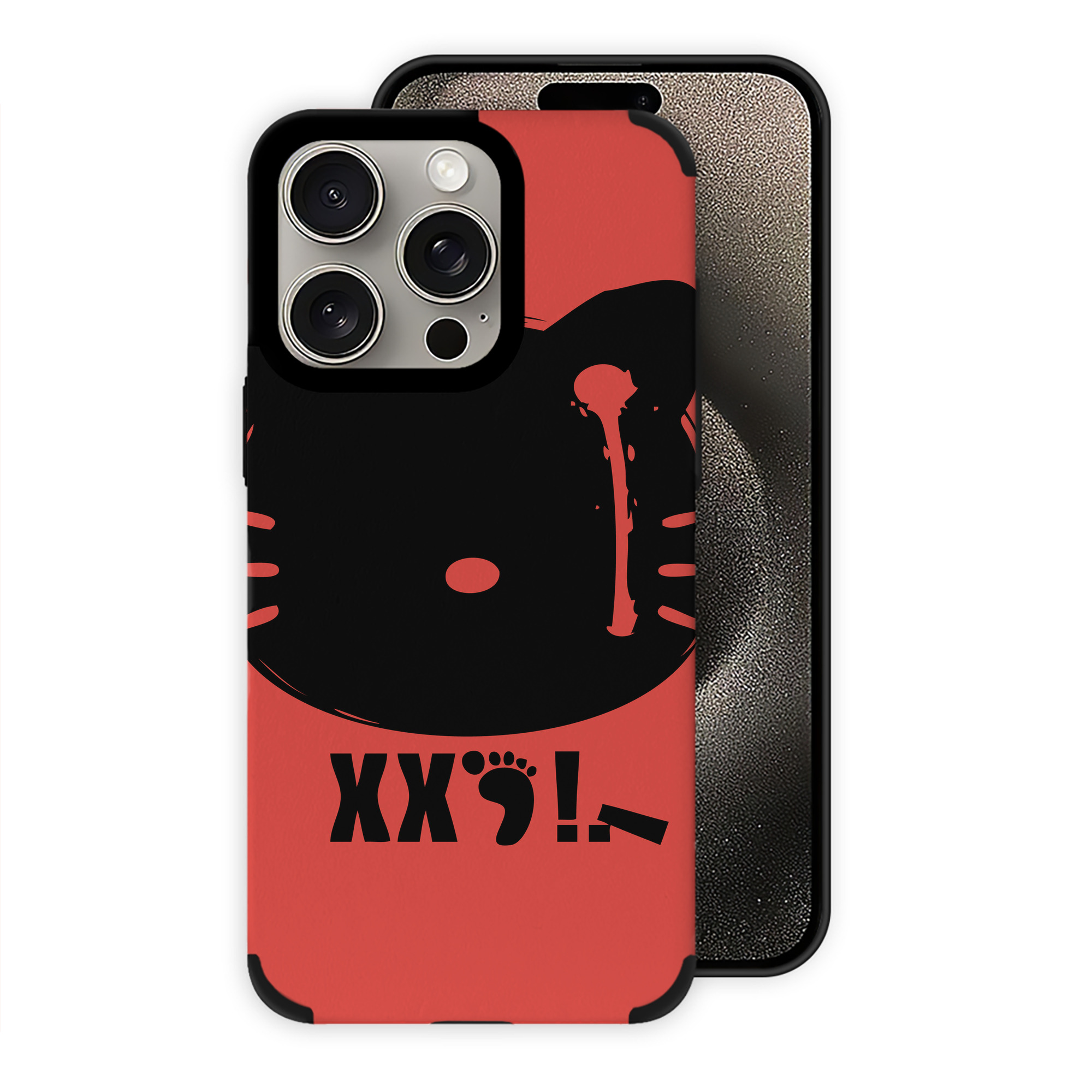 （画像用） Hello Kitty ハローキティ 【iPhone15ProMax対応】 PUレザー スマホケース 耐衝撃＆黄変防止