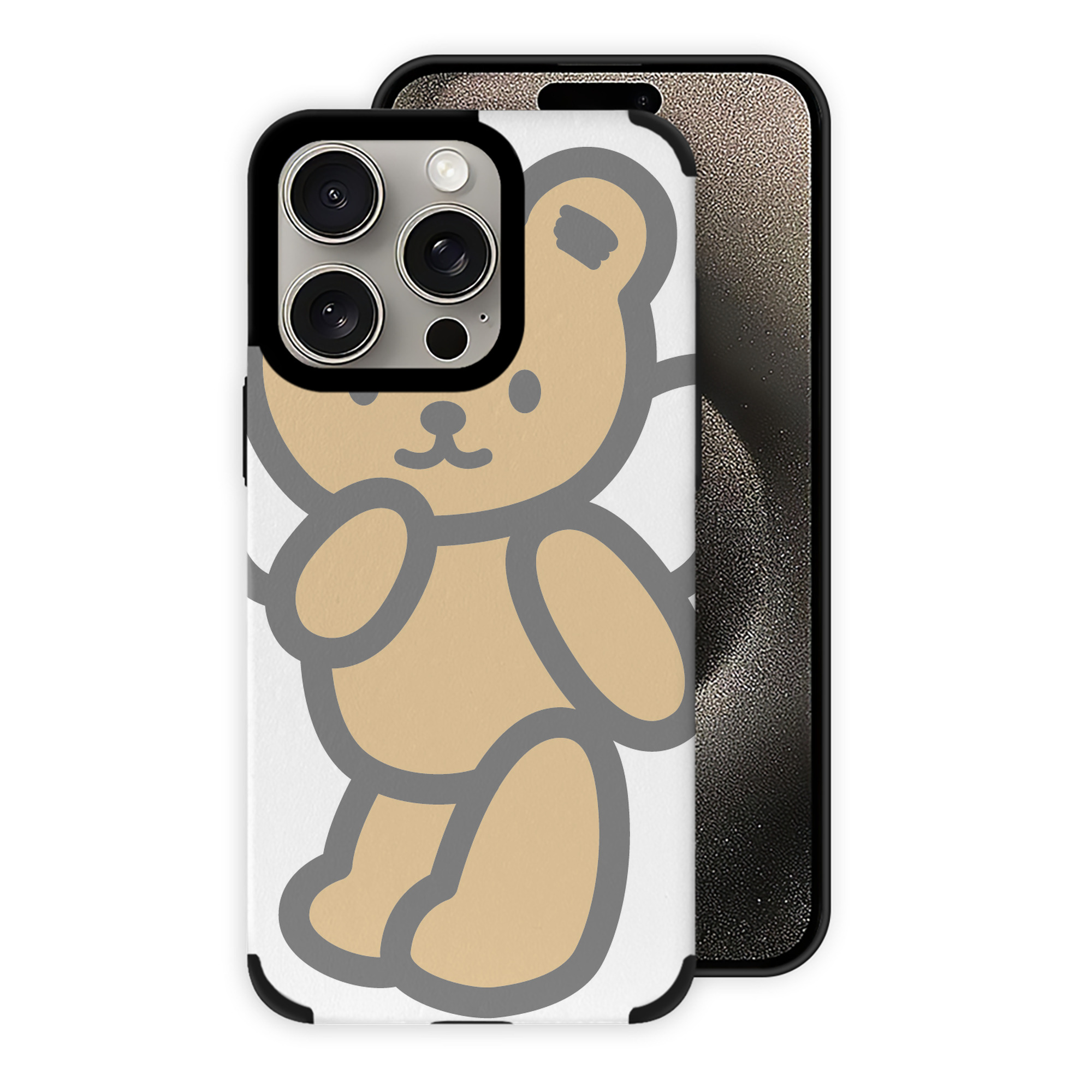 （画像用） Hello Kitty ハローキティ 【iPhone15ProMax対応】 PUレザー スマホケース 耐衝撃＆黄変防止