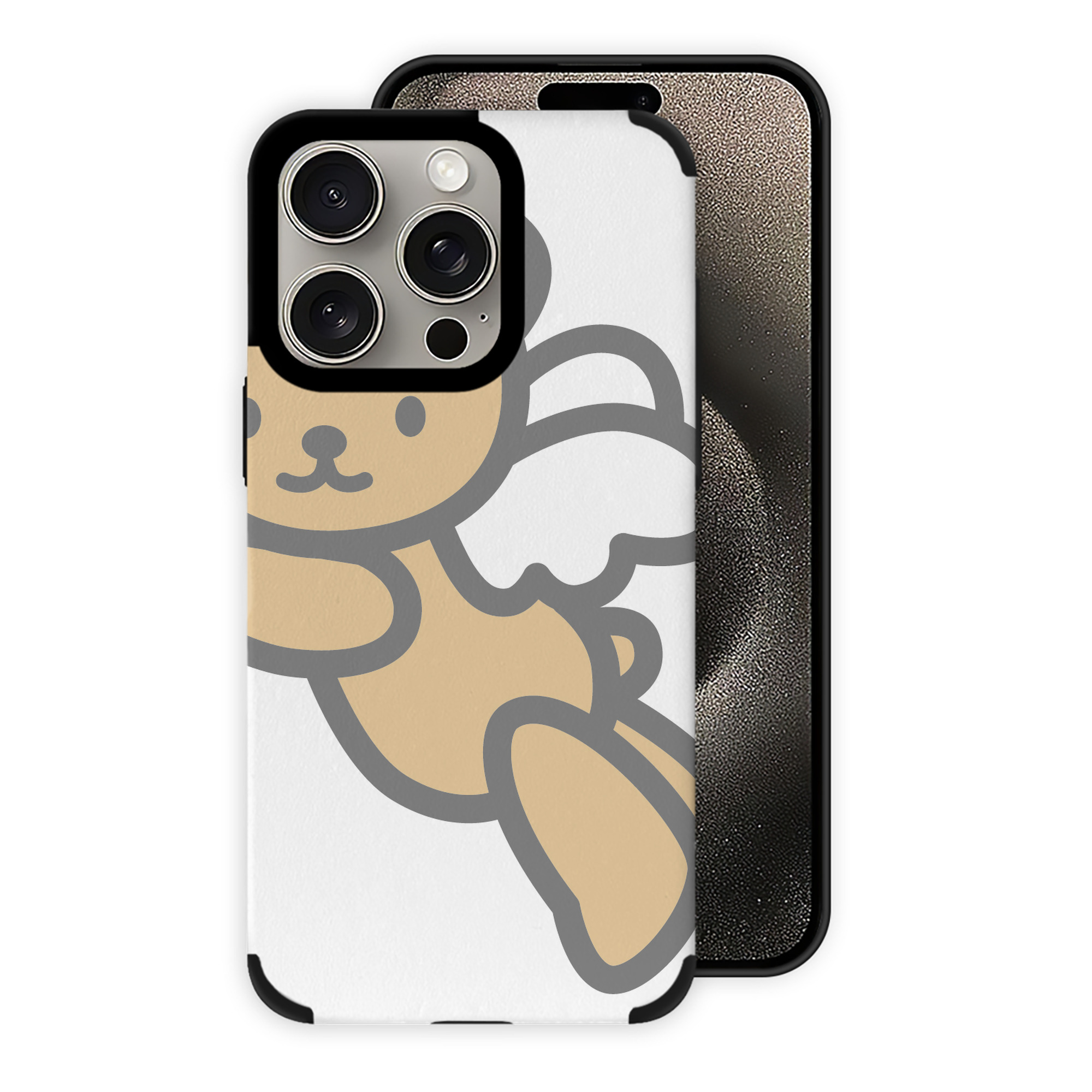 （画像用） Hello Kitty ハローキティ 【iPhone15ProMax対応】 PUレザー スマホケース 耐衝撃＆黄変防止