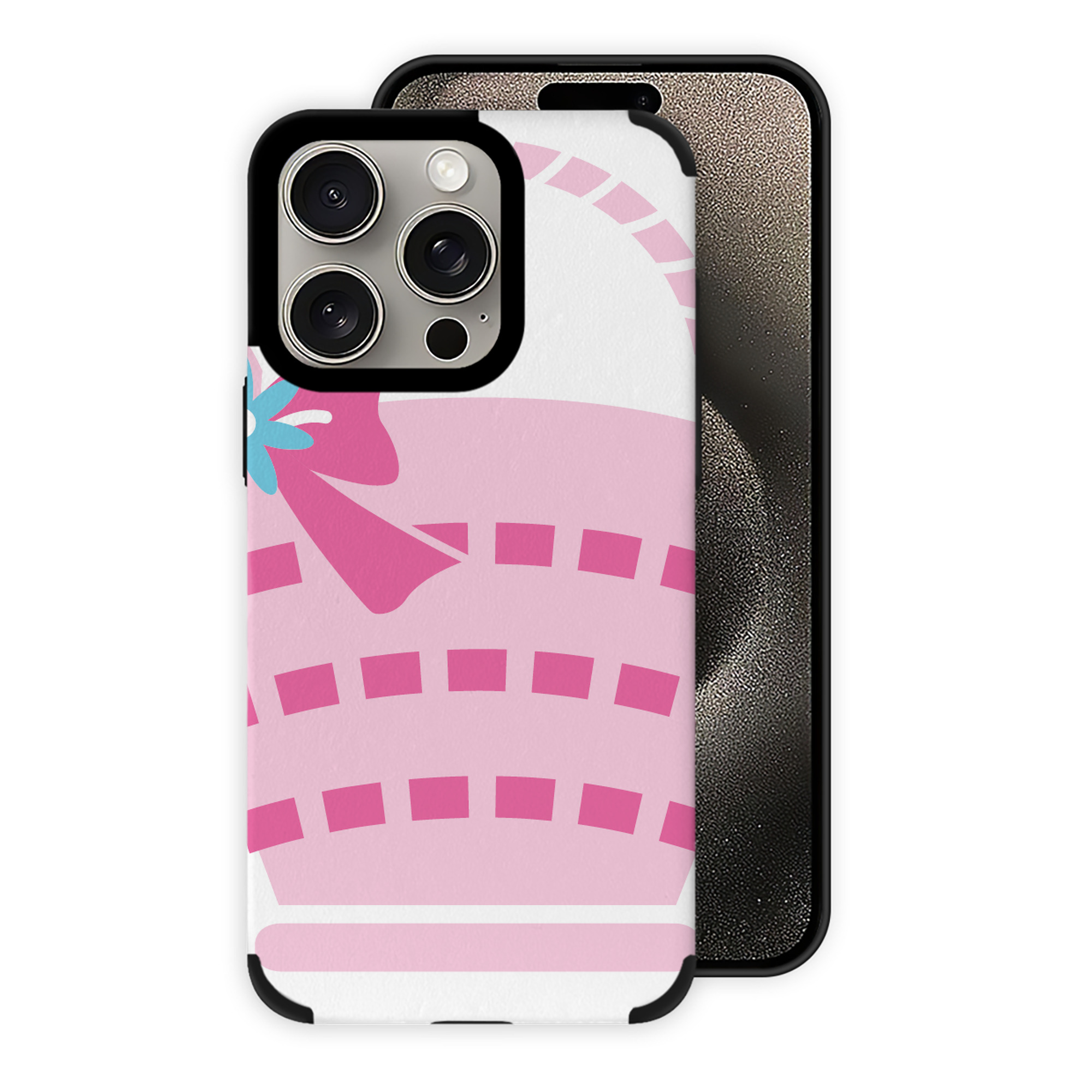 （画像用） Hello Kitty ハローキティ 【iPhone15ProMax対応】 PUレザー スマホケース 耐衝撃＆黄変防止