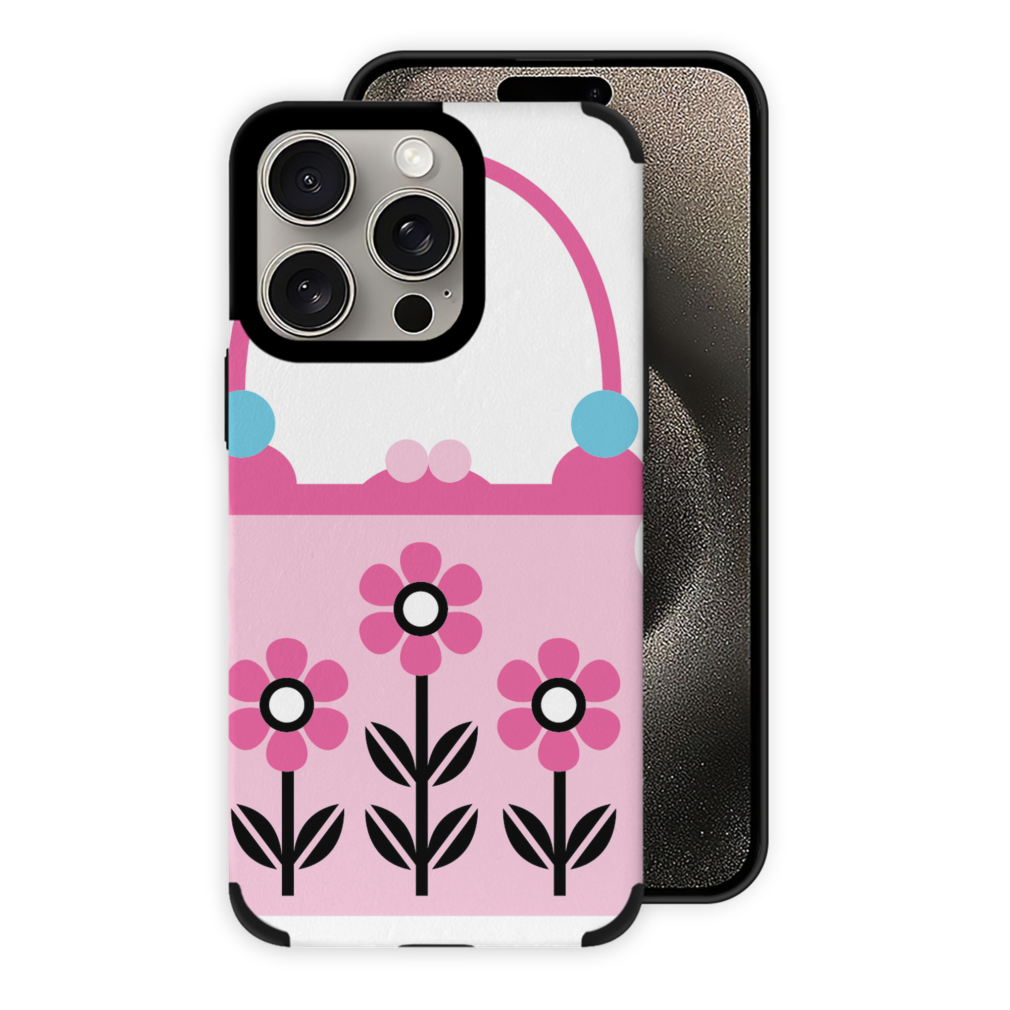 （画像用） Hello Kitty ハローキティ 【iPhone15ProMax対応】 PUレザー スマホケース 耐衝撃＆黄変防止