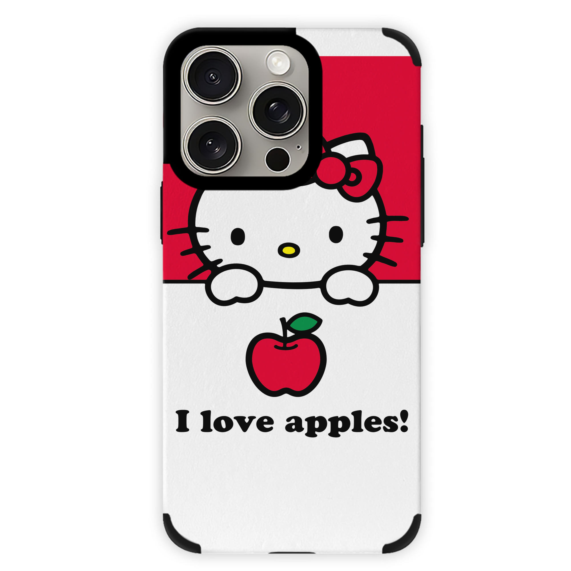 （画像用） Hello Kitty ハローキティ 【iPhone15ProMax対応】 PUレザー スマホケース 耐衝撃＆黄変防止