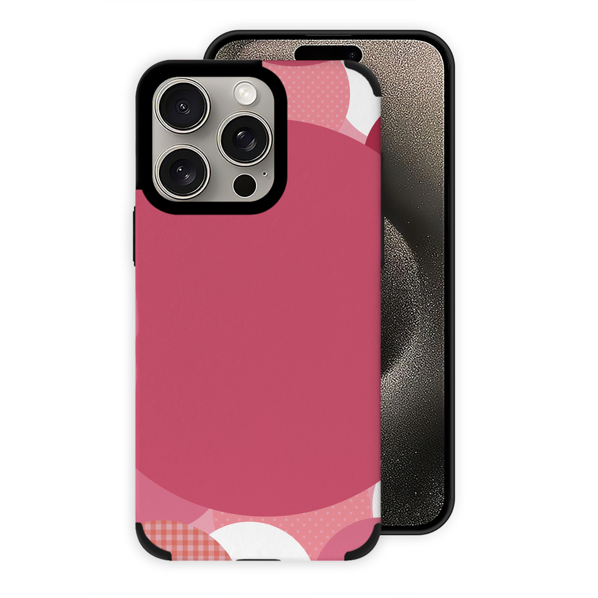 （画像用） Hello Kitty ハローキティ 【iPhone15ProMax対応】 PUレザー スマホケース 耐衝撃＆黄変防止