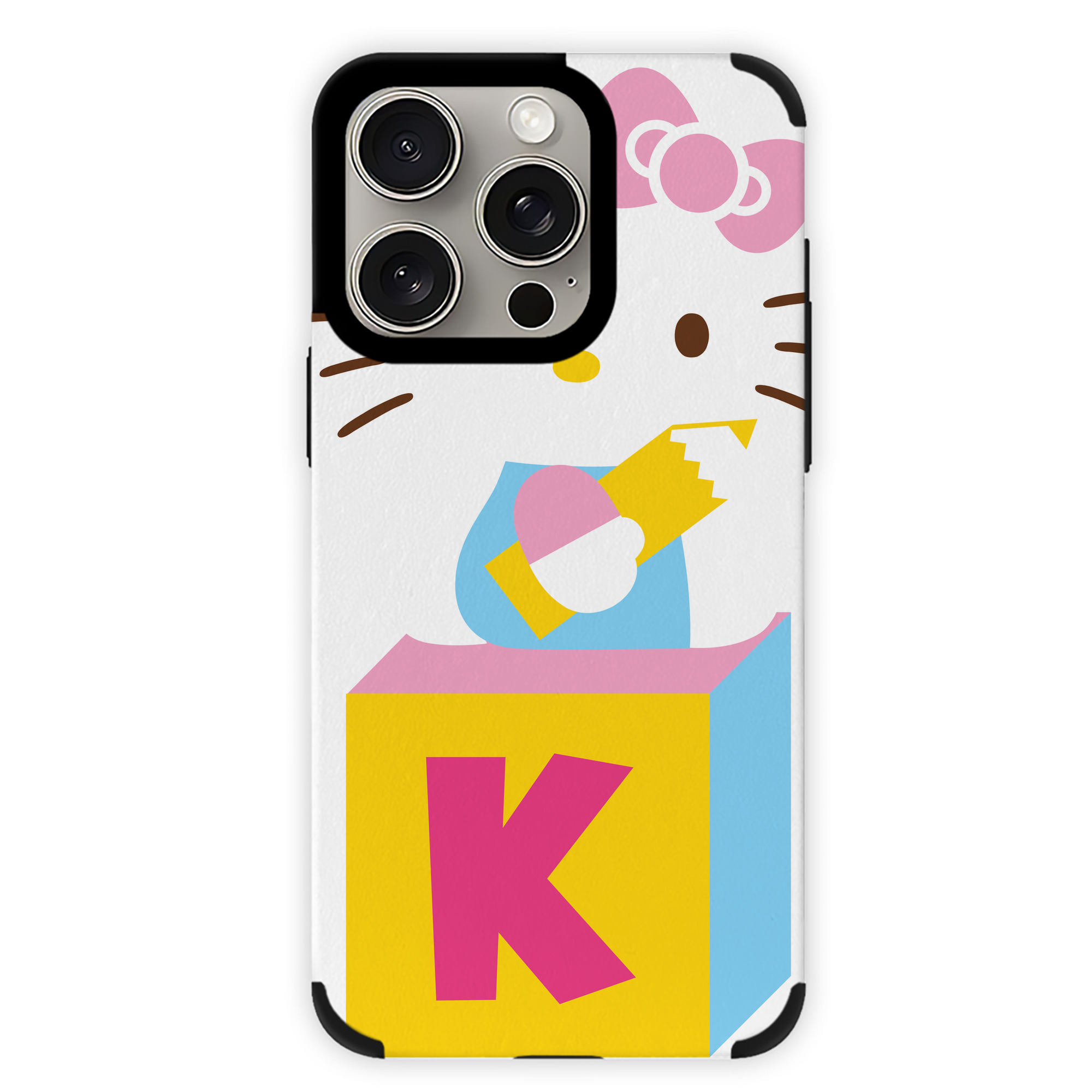 （画像用） Hello Kitty ハローキティ 【iPhone15ProMax対応】 PUレザー スマホケース 耐衝撃＆黄変防止