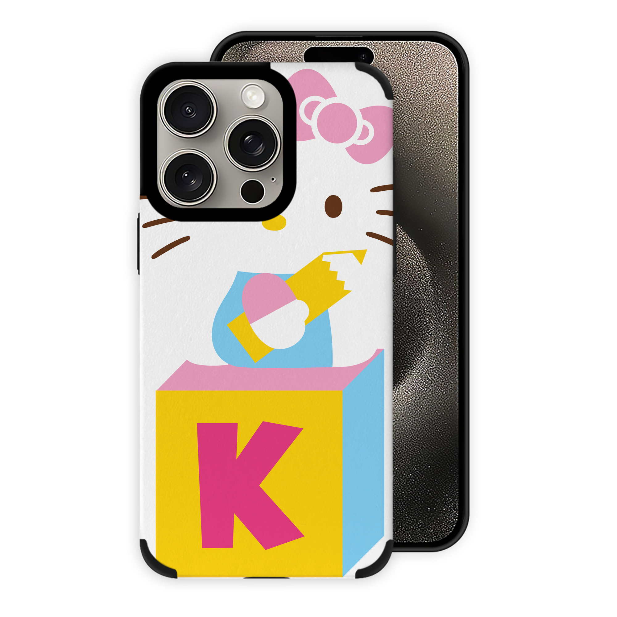 （画像用） Hello Kitty ハローキティ 【iPhone15ProMax対応】 PUレザー スマホケース 耐衝撃＆黄変防止