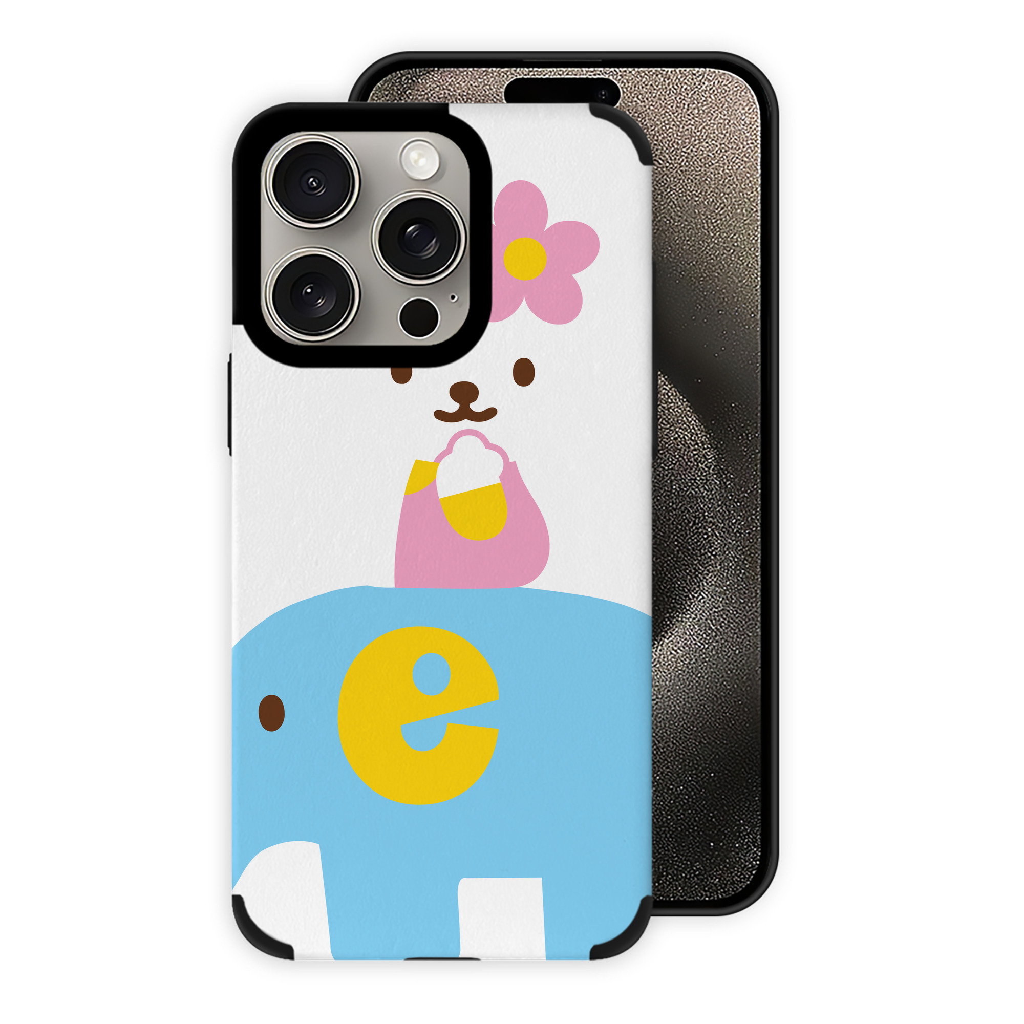 （画像用） Hello Kitty ハローキティ 【iPhone15ProMax対応】 PUレザー スマホケース 耐衝撃＆黄変防止