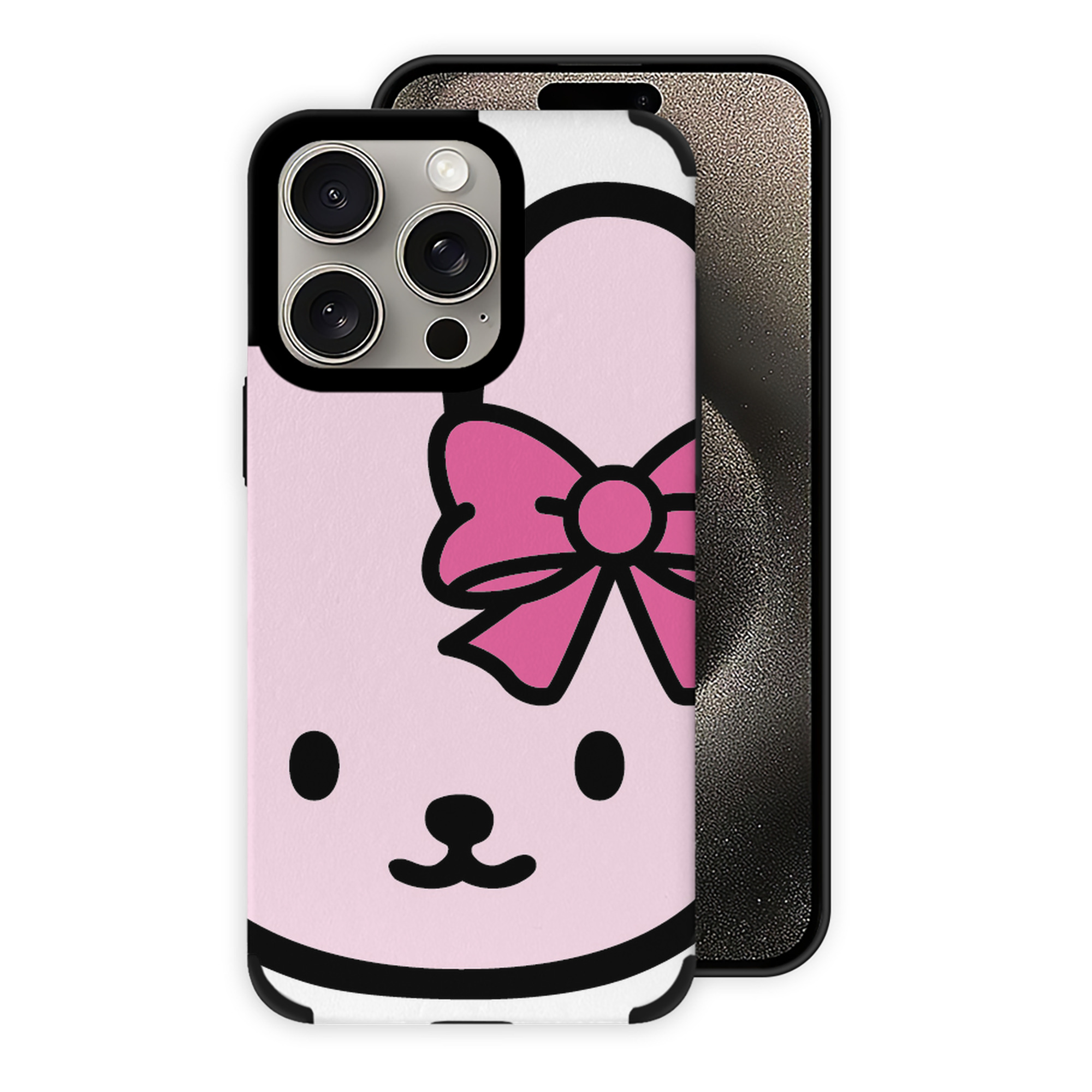 （画像用） Hello Kitty ハローキティ 【iPhone15ProMax対応】 PUレザー スマホケース 耐衝撃＆黄変防止