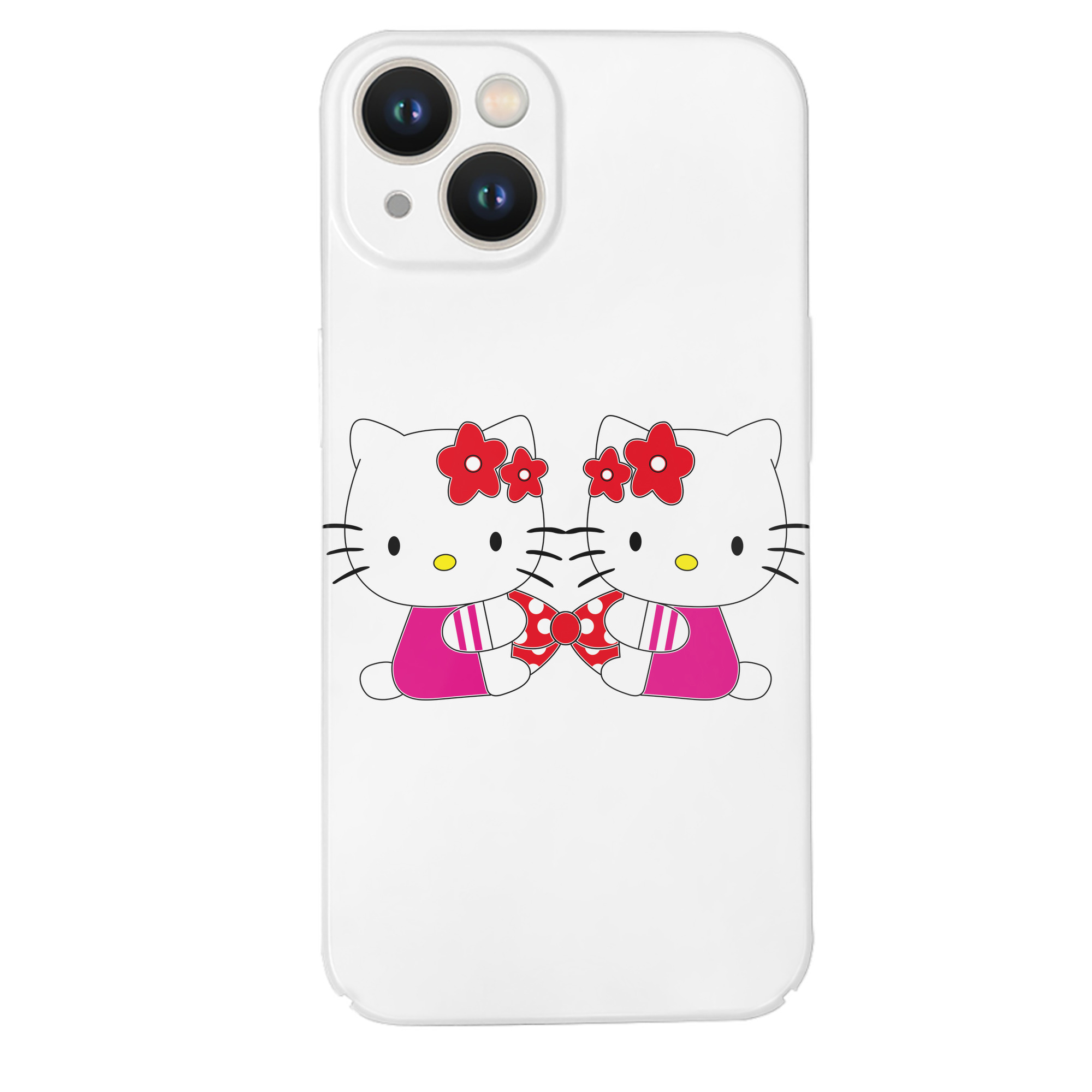 （画像用） Hello Kitty ハローキティ 【iPhone 14シリーズ対応】ハードケース