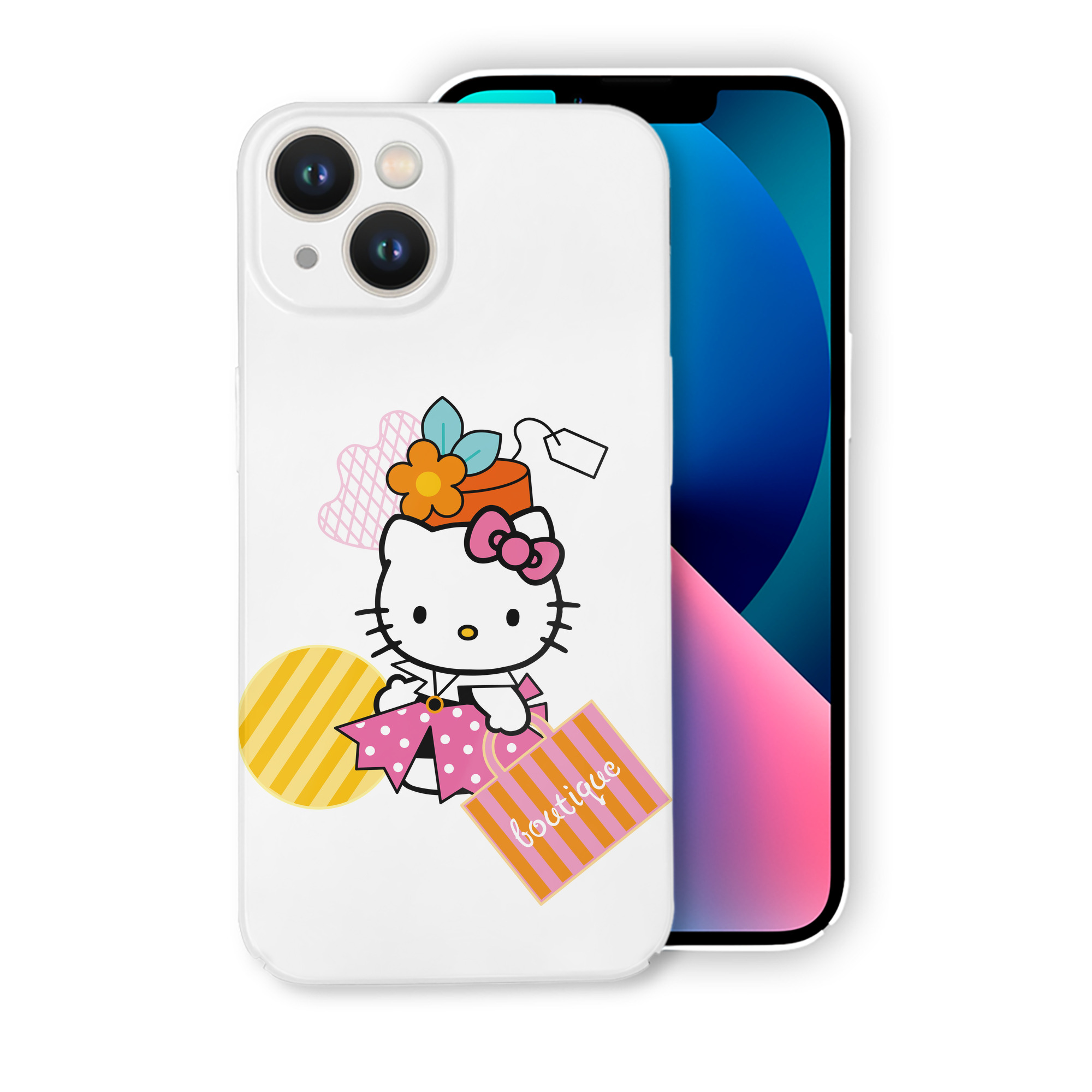 （画像用） Hello Kitty ハローキティ 【iPhone 14シリーズ対応】ハードケース