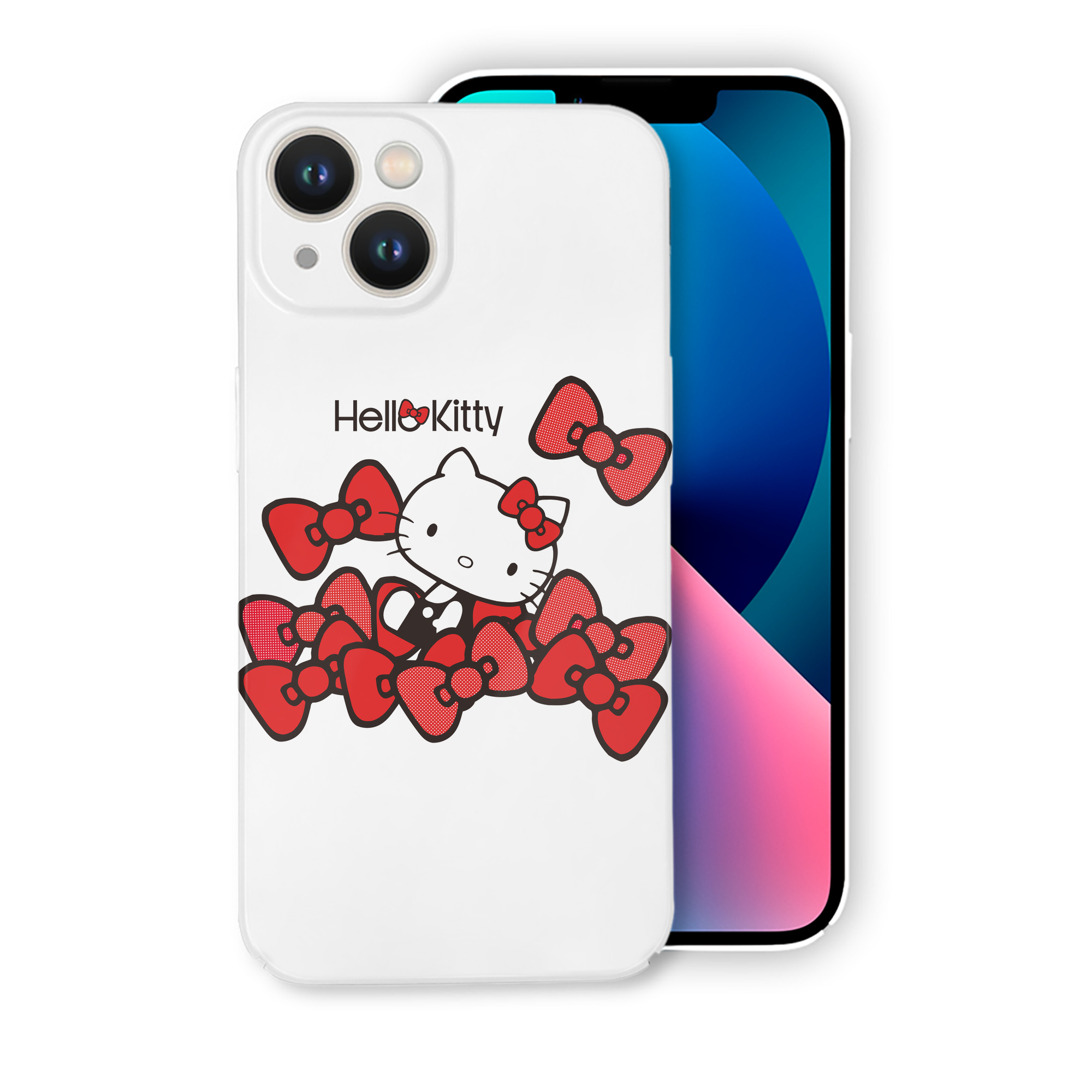 （画像用） Hello Kitty ハローキティ 【iPhone 14シリーズ対応】ハードケース