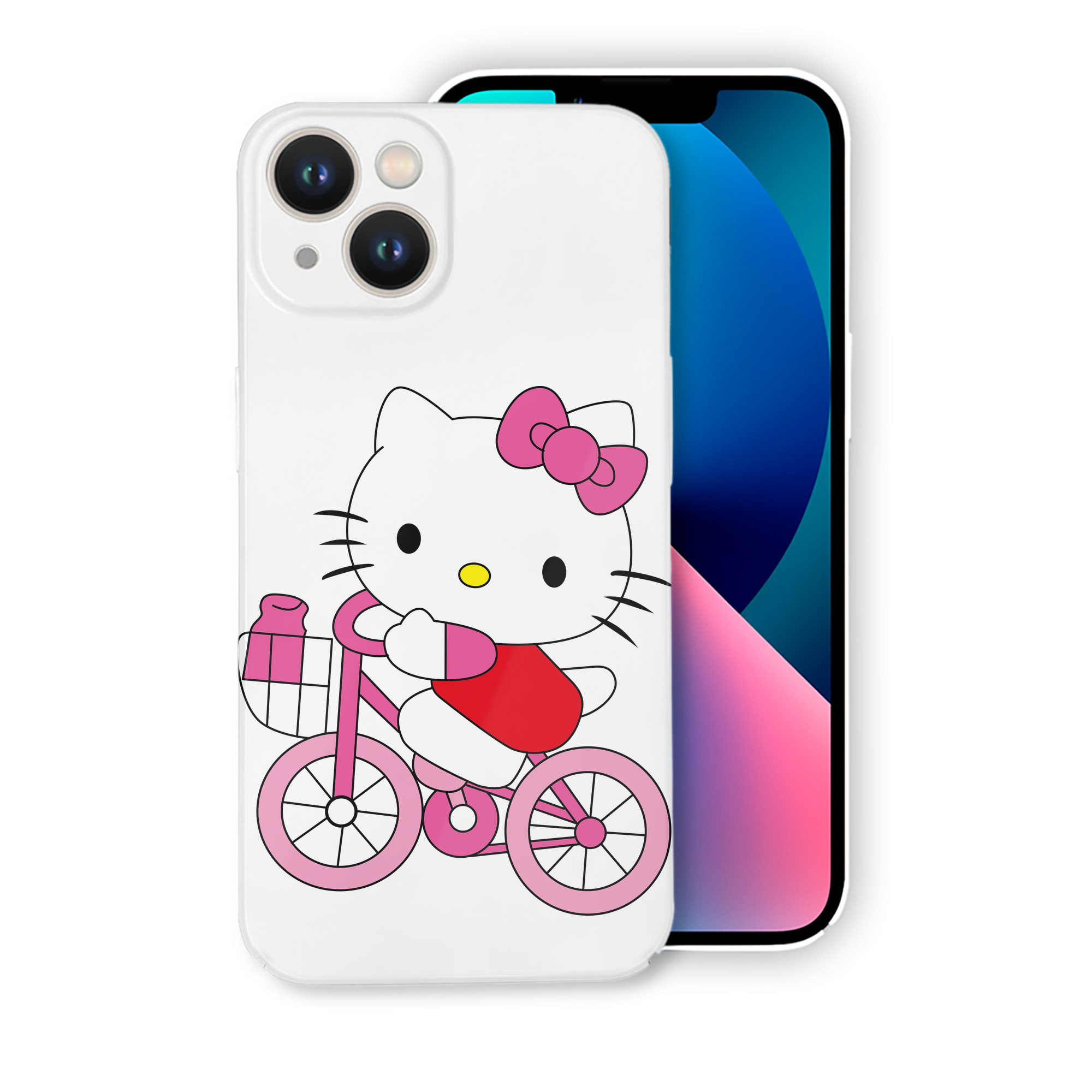（画像用） Hello Kitty ハローキティ 【iPhone 14シリーズ対応】ハードケース