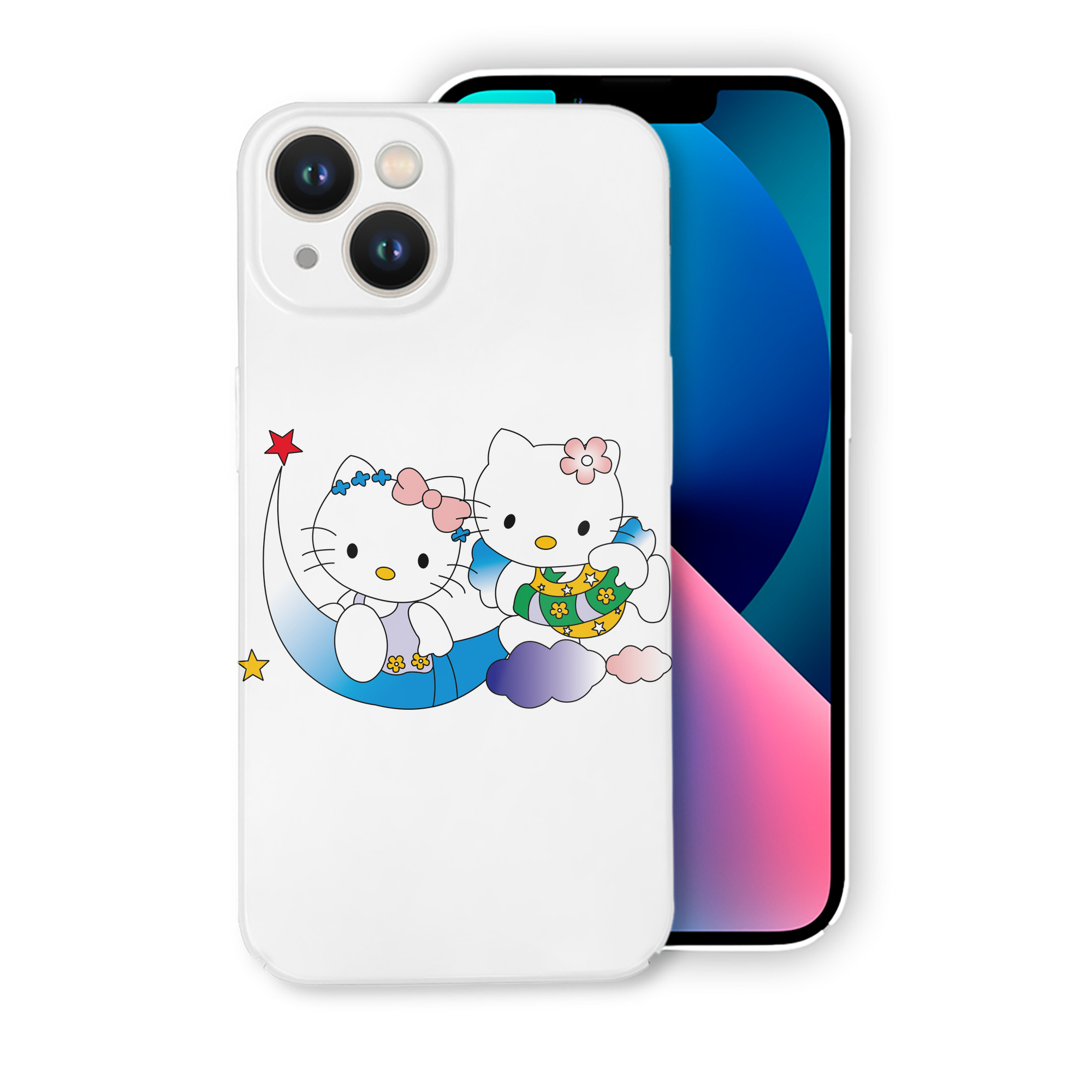 （画像用） Hello Kitty ハローキティ 【iPhone 14シリーズ対応】ハードケース