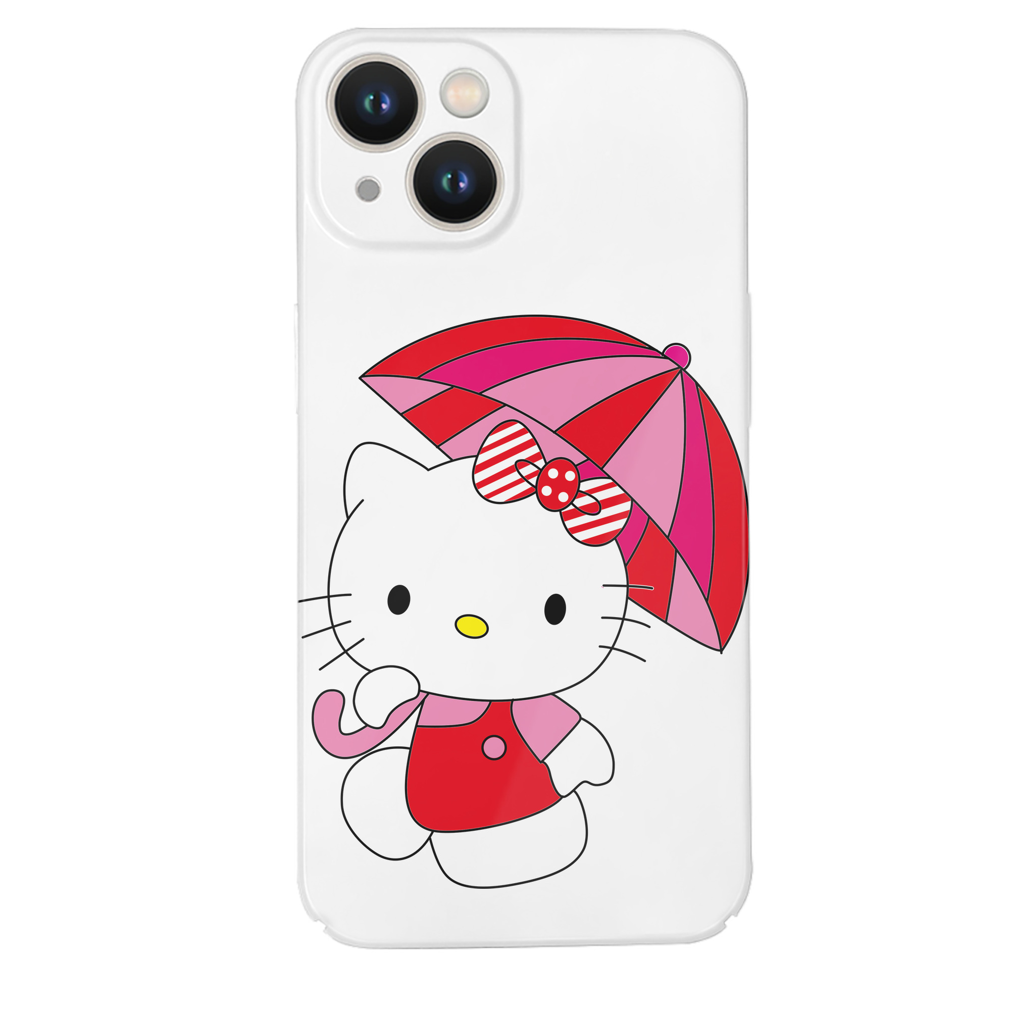 （画像用） Hello Kitty ハローキティ 【iPhone 14シリーズ対応】ハードケース
