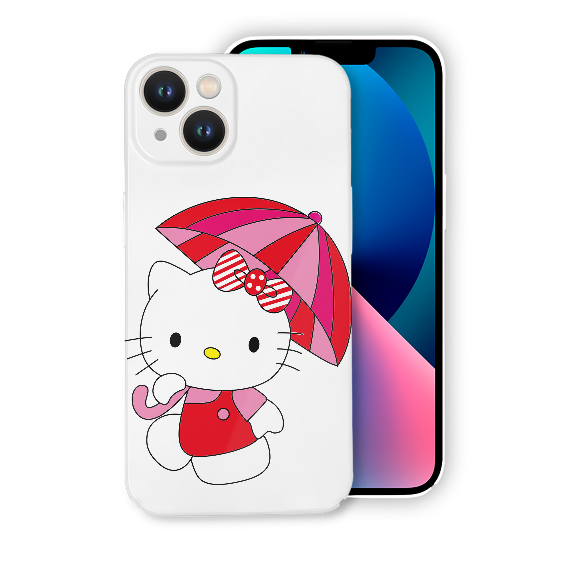 （画像用） Hello Kitty ハローキティ 【iPhone 14シリーズ対応】ハードケース