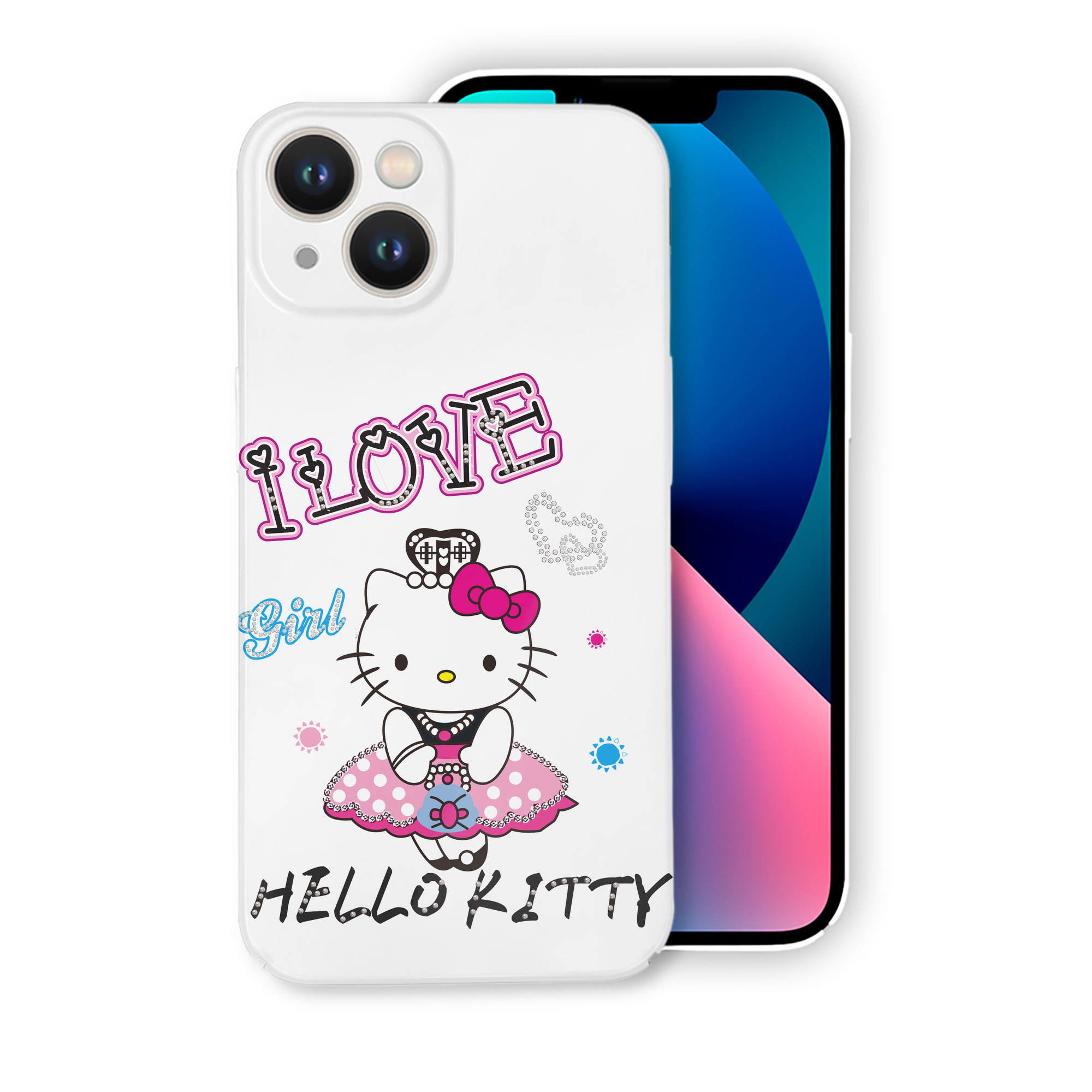 （画像用） Hello Kitty ハローキティ 【iPhone 14シリーズ対応】ハードケース