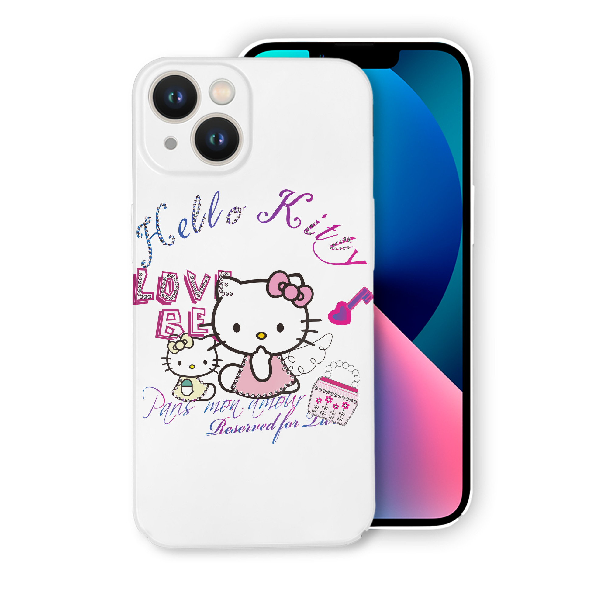 （画像用） Hello Kitty ハローキティ 【iPhone 14シリーズ対応】ハードケース