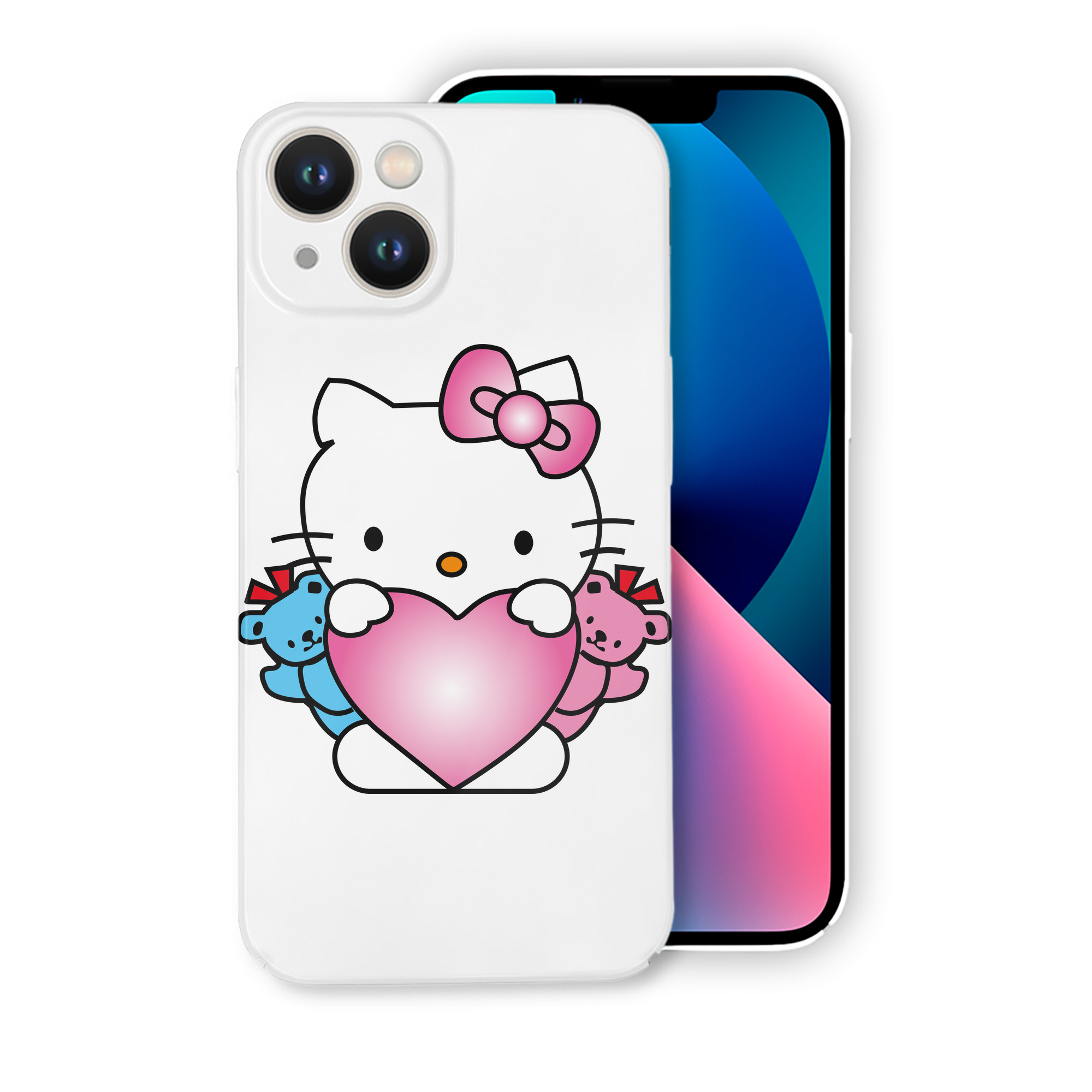 （画像用） Hello Kitty ハローキティ 【iPhone 14シリーズ対応】ハードケース