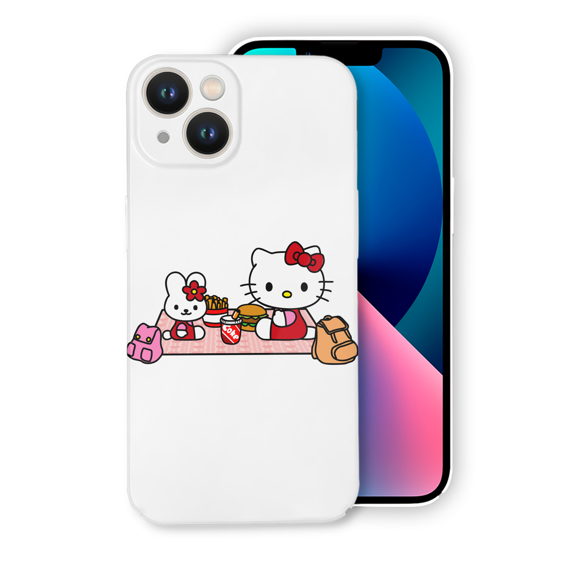 （画像用） Hello Kitty ハローキティ 【iPhone 14シリーズ対応】ハードケース