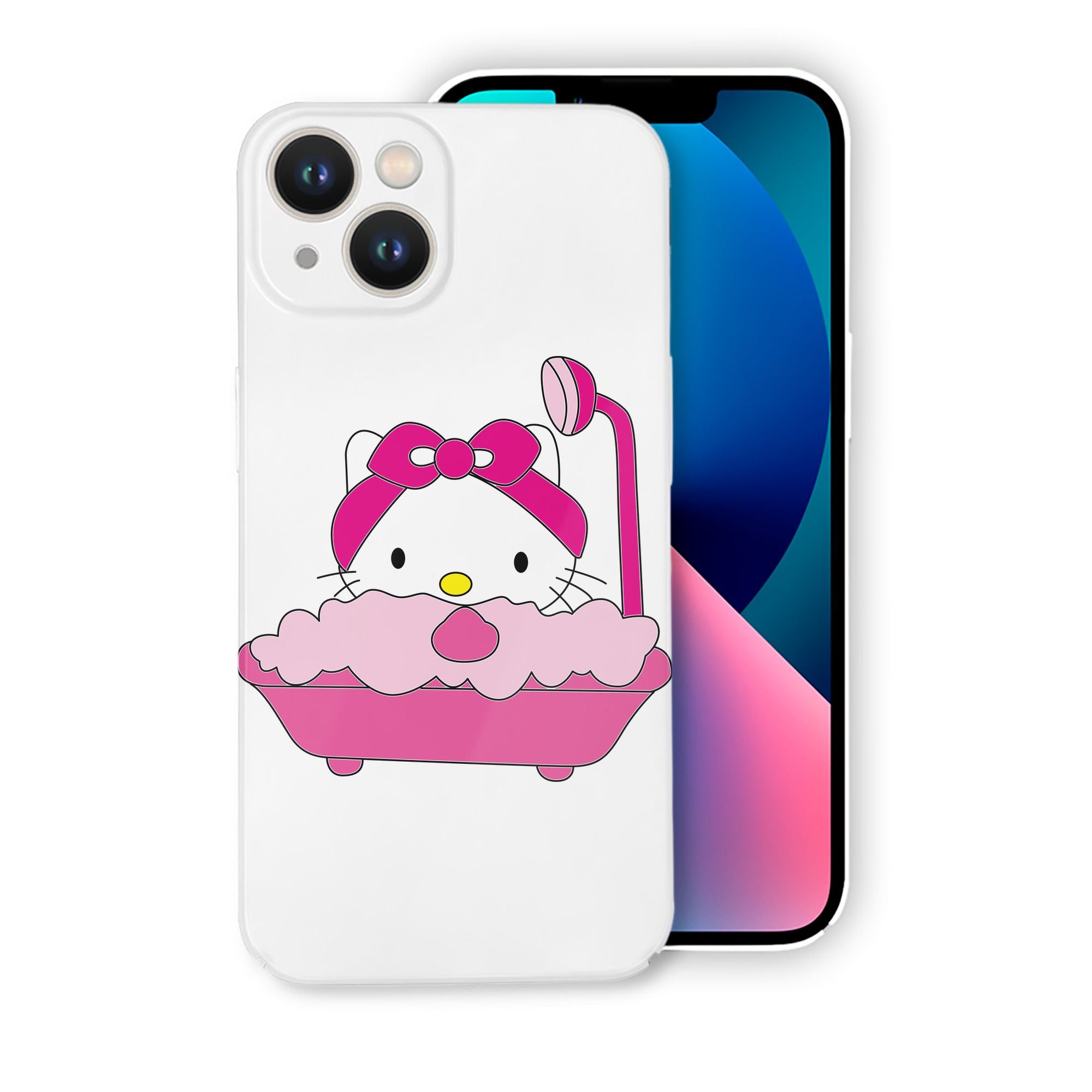 （画像用） Hello Kitty ハローキティ 【iPhone 14シリーズ対応】ハードケース
