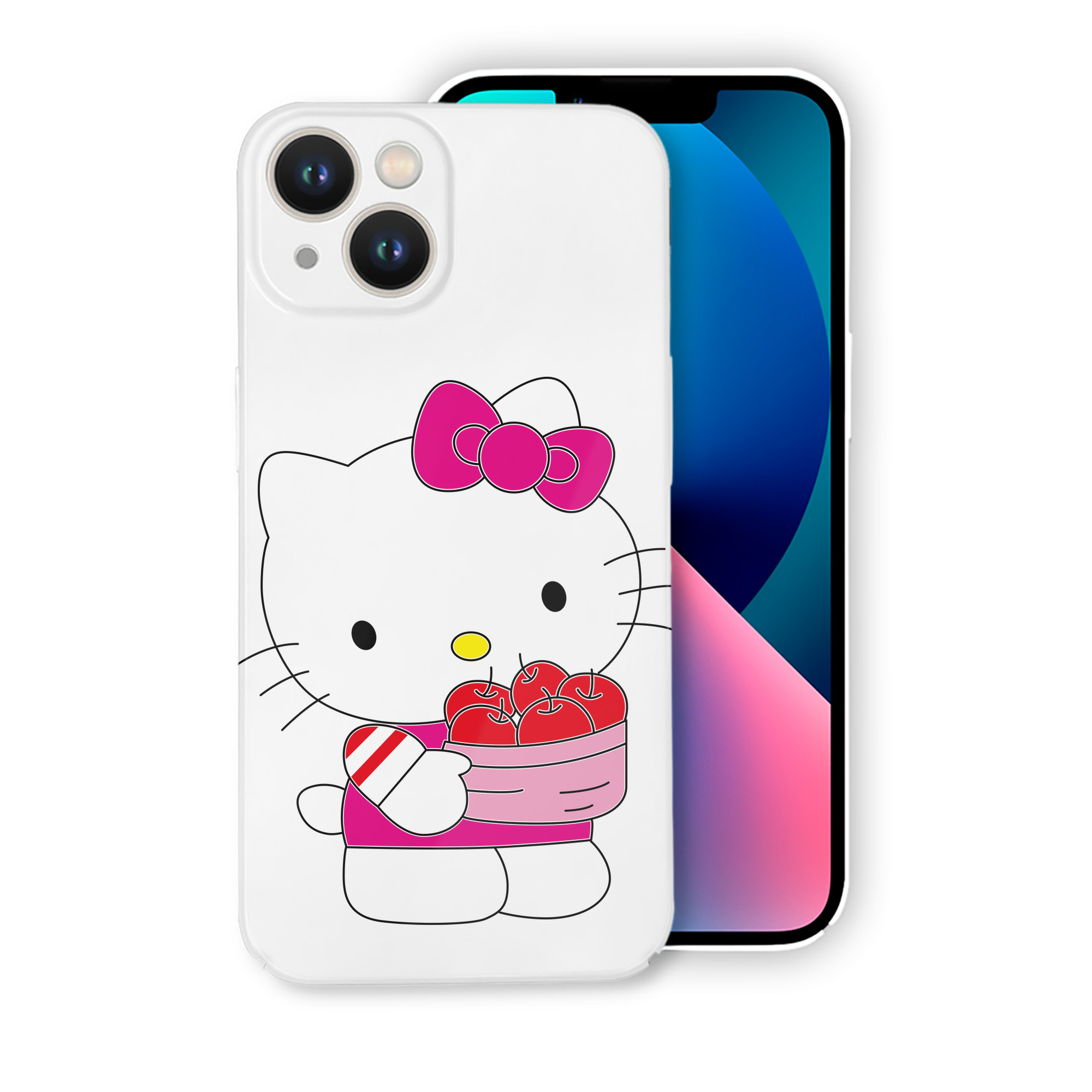 （画像用） Hello Kitty ハローキティ 【iPhone 14シリーズ対応】ハードケース