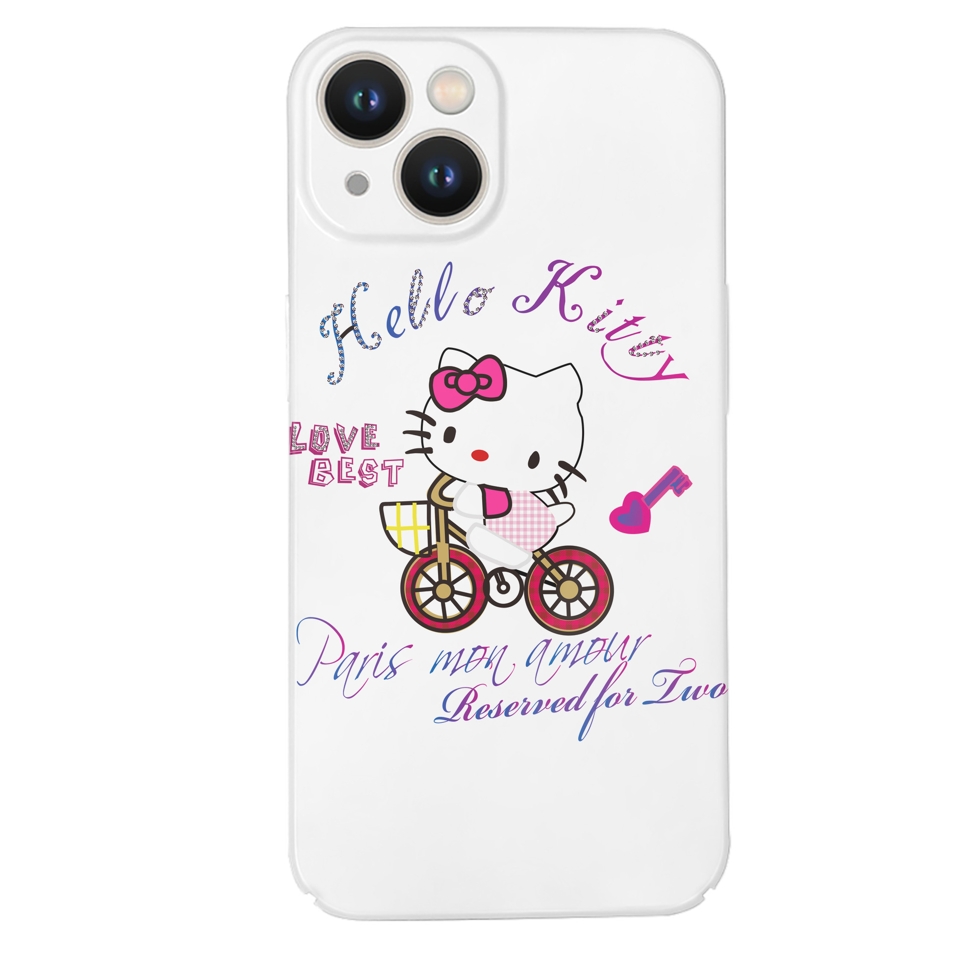 （画像用） Hello Kitty ハローキティ 【iPhone 14シリーズ対応】ハードケース