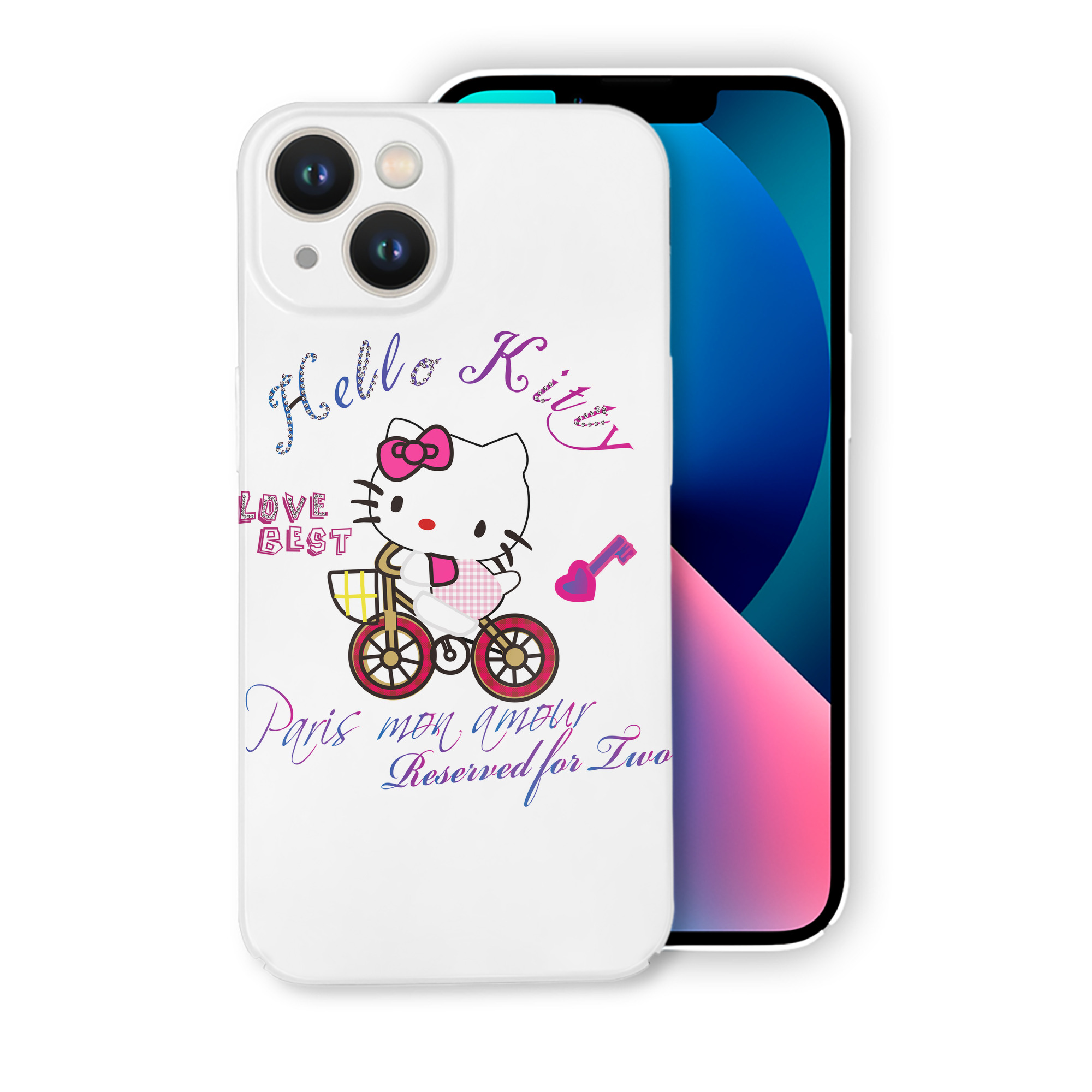 （画像用） Hello Kitty ハローキティ 【iPhone 14シリーズ対応】ハードケース