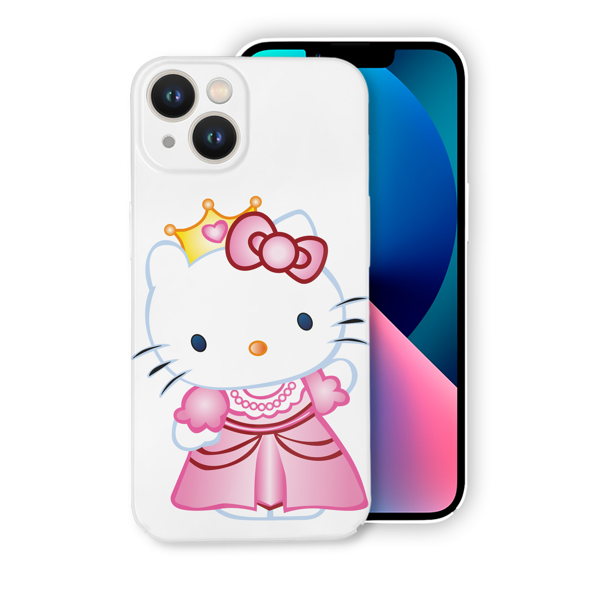 （画像用） Hello Kitty ハローキティ 【iPhone 14シリーズ対応】ハードケース