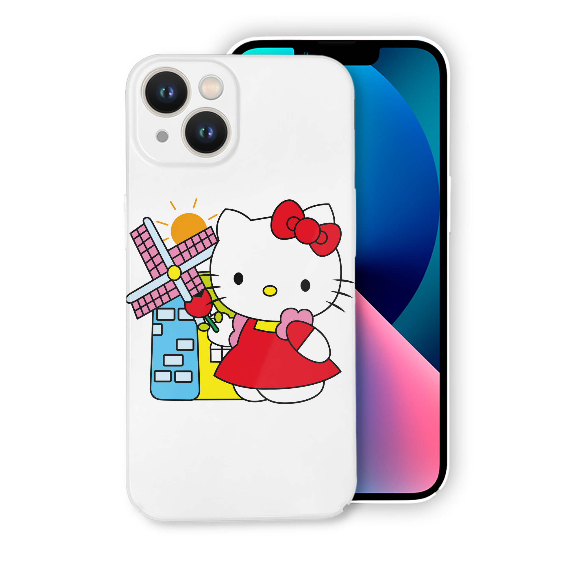 （画像用） Hello Kitty ハローキティ 【iPhone 14シリーズ対応】ハードケース