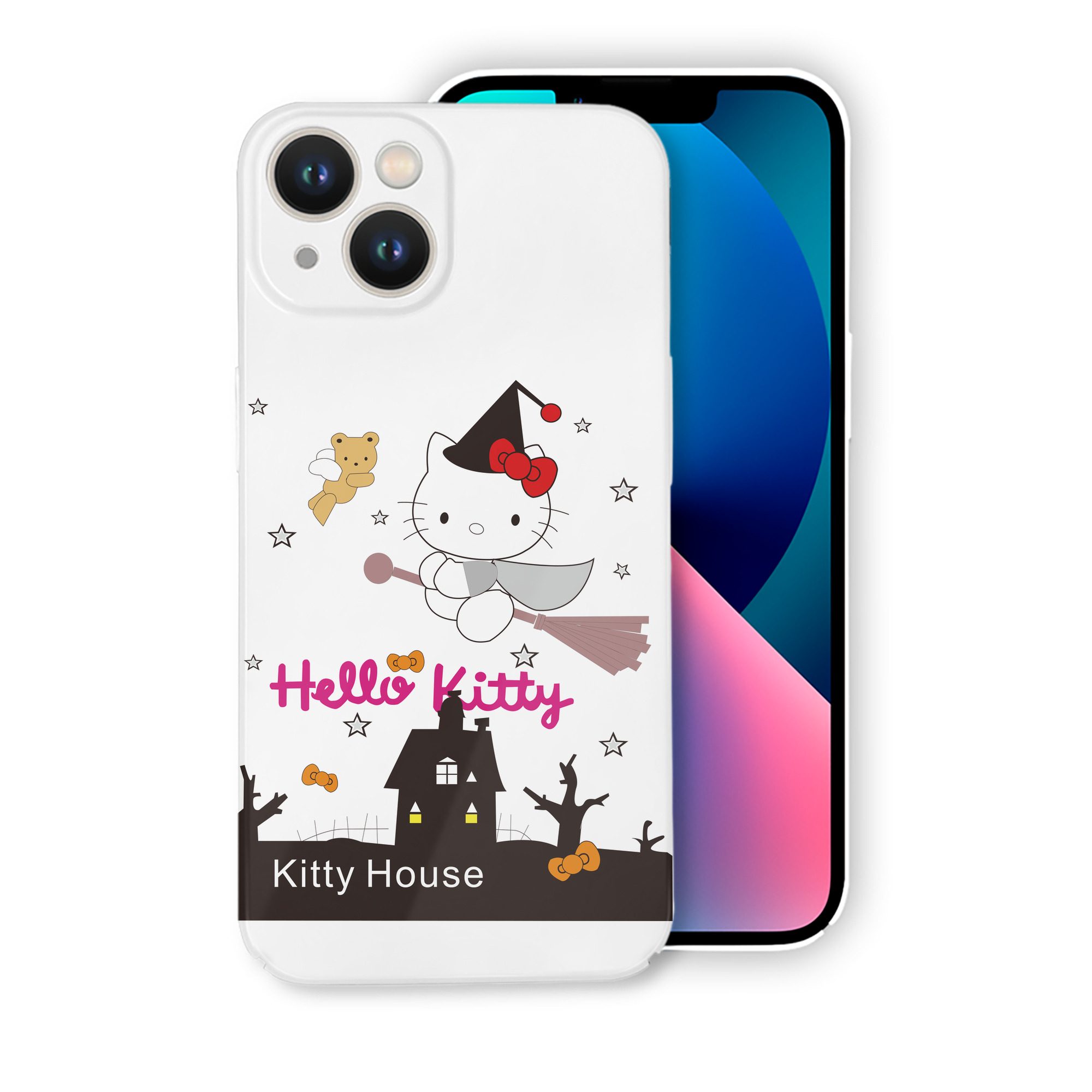 （画像用） Hello Kitty ハローキティ 【iPhone 14シリーズ対応】ハードケース