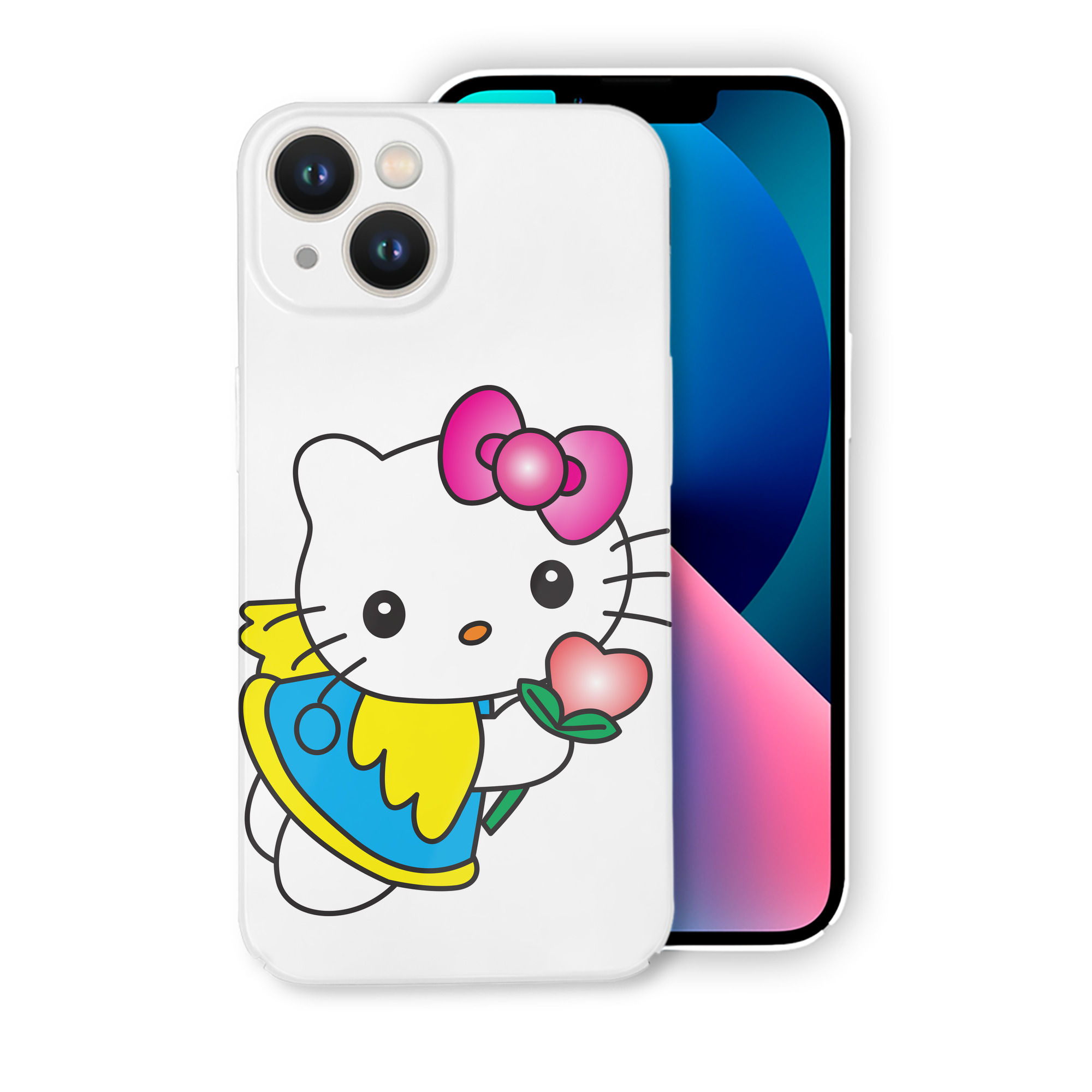 （画像用） Hello Kitty ハローキティ 【iPhone 14シリーズ対応】ハードケース