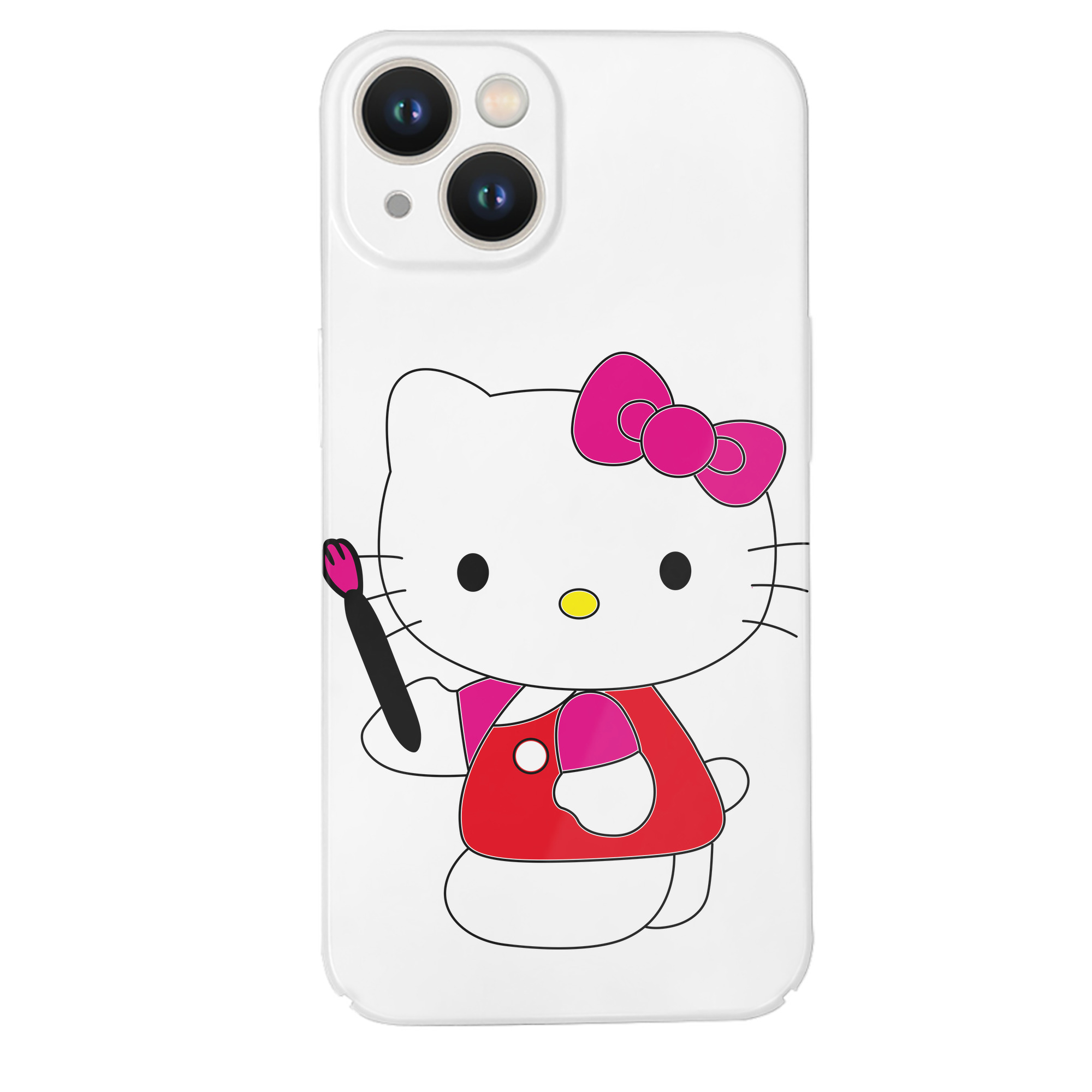 （画像用） Hello Kitty ハローキティ 【iPhone 14シリーズ対応】ハードケース