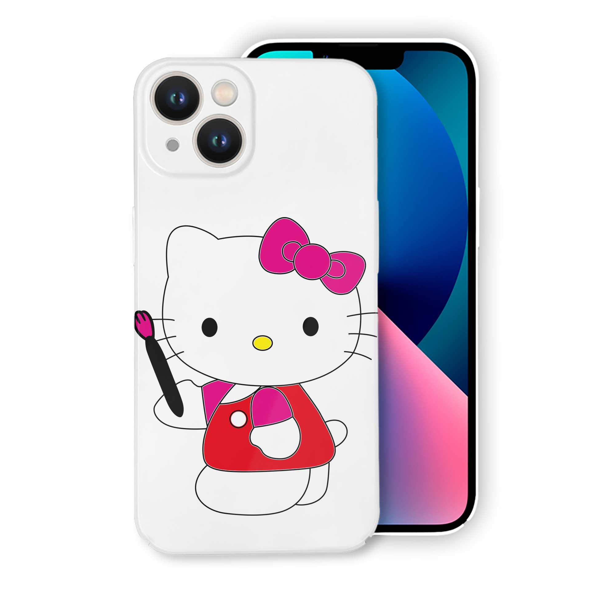 （画像用） Hello Kitty ハローキティ 【iPhone 14シリーズ対応】ハードケース