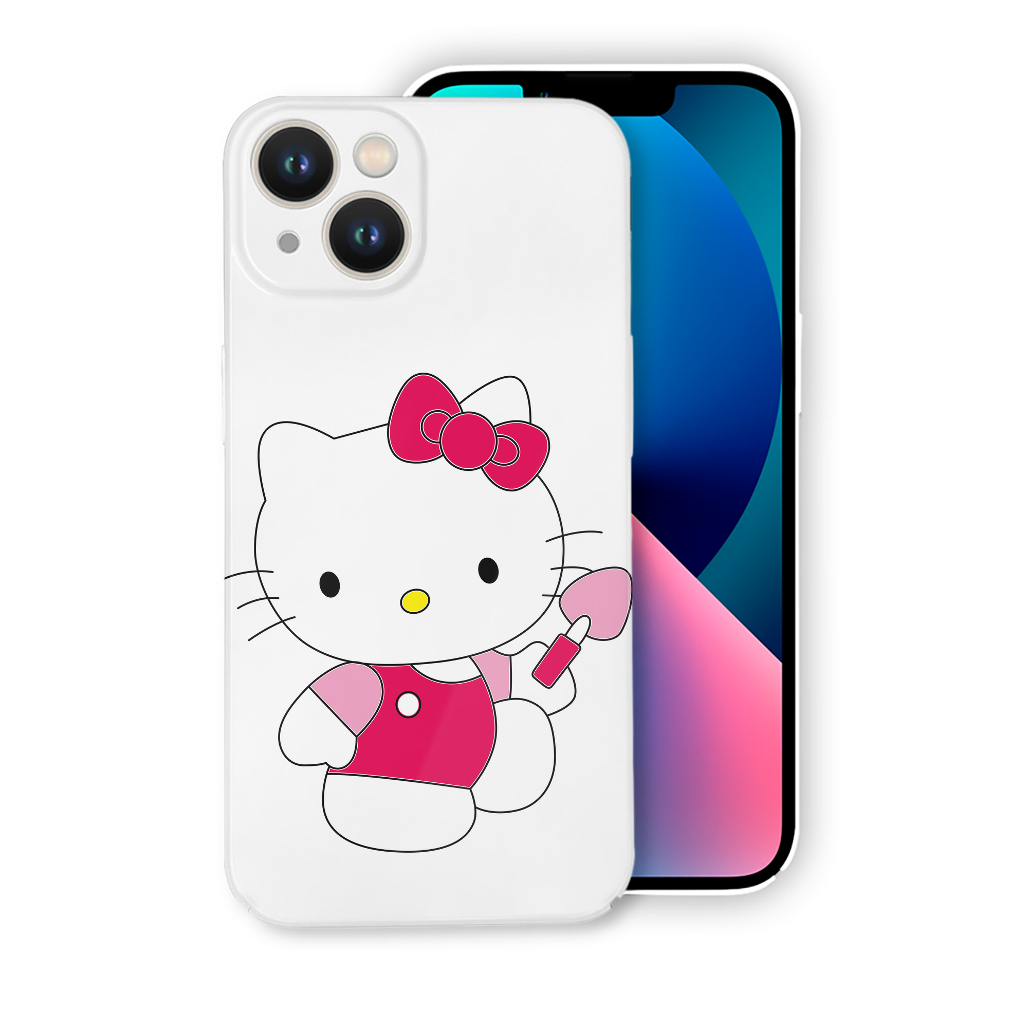 （画像用） Hello Kitty ハローキティ 【iPhone 14シリーズ対応】ハードケース